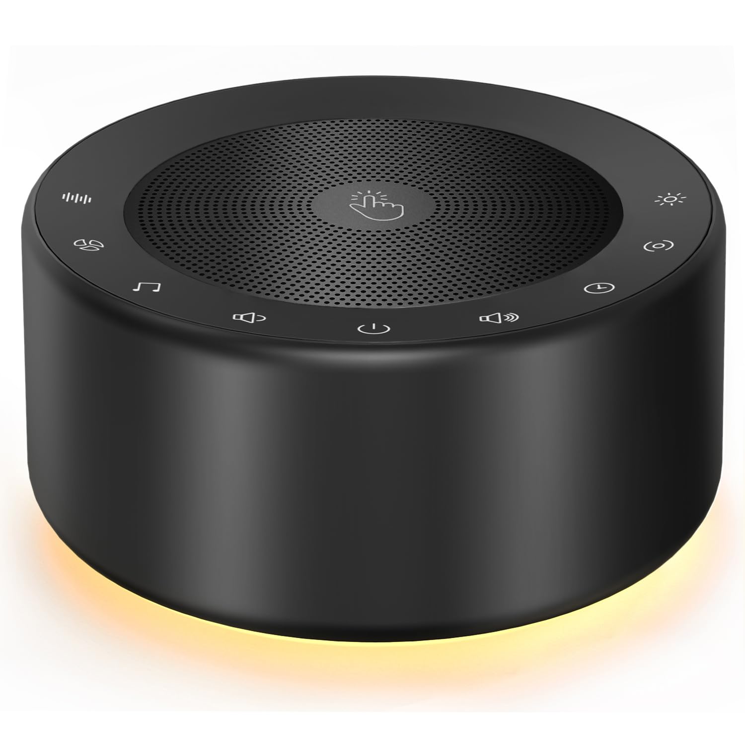 White Noise Machine with 30 High Fidelity Soundtracks  7 Colors Night Lights  Full Touch Metal Grille and Buttons  Timer and Memory Features  Plug in  Sound Machine for Baby  Adults