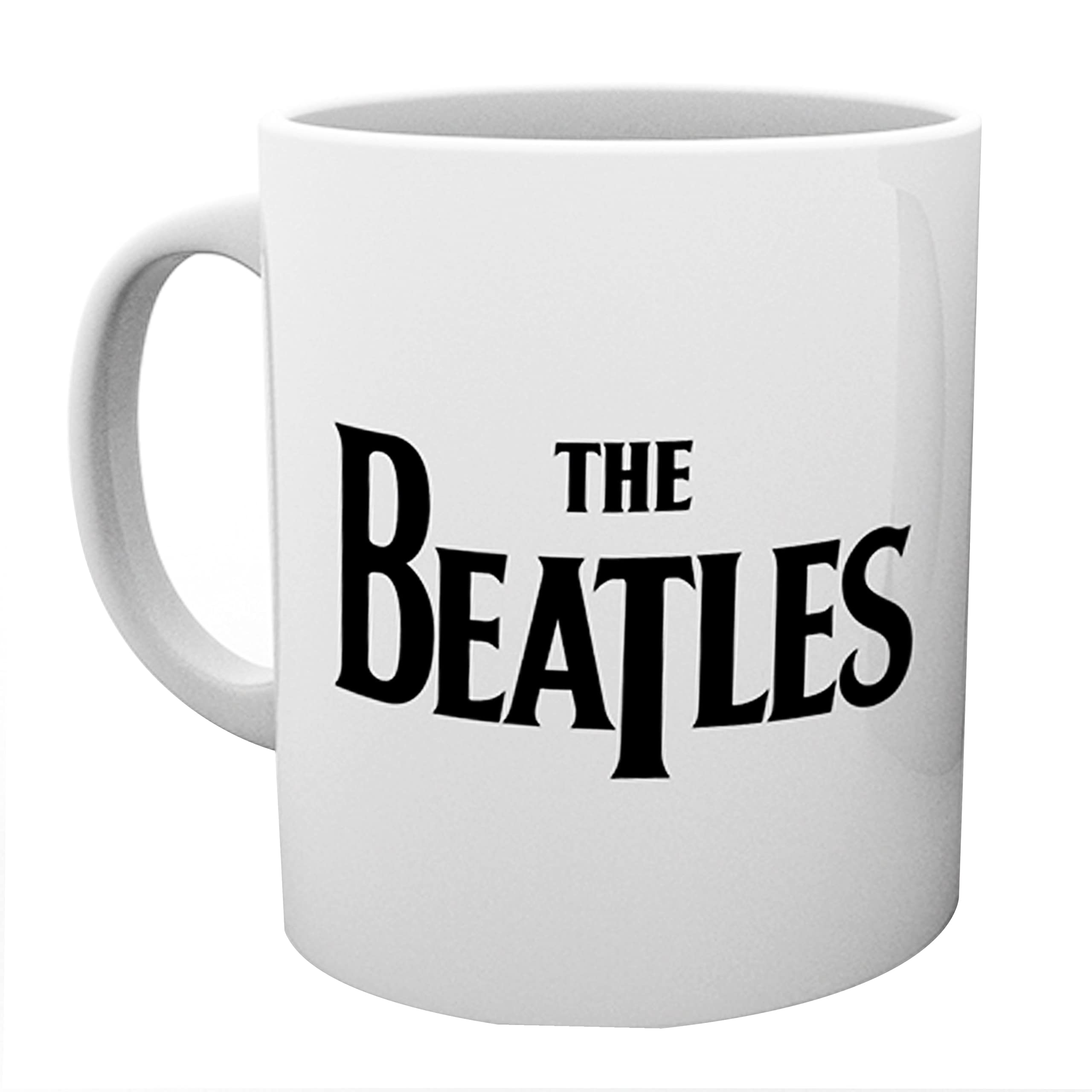 ABYSTYLE GB eye The Beatles Logo Ceramic Coffee Tea Mug 11 Oz. Music Artist Band Drinkware Home & Kitchen Essential Gift