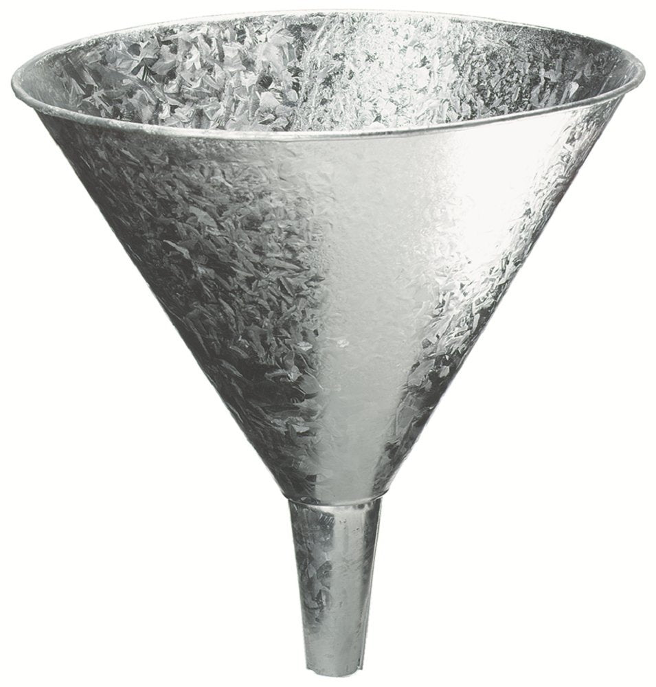 Lubrimatic 75-017 Galvanized Steel Funnel - 4 Quart