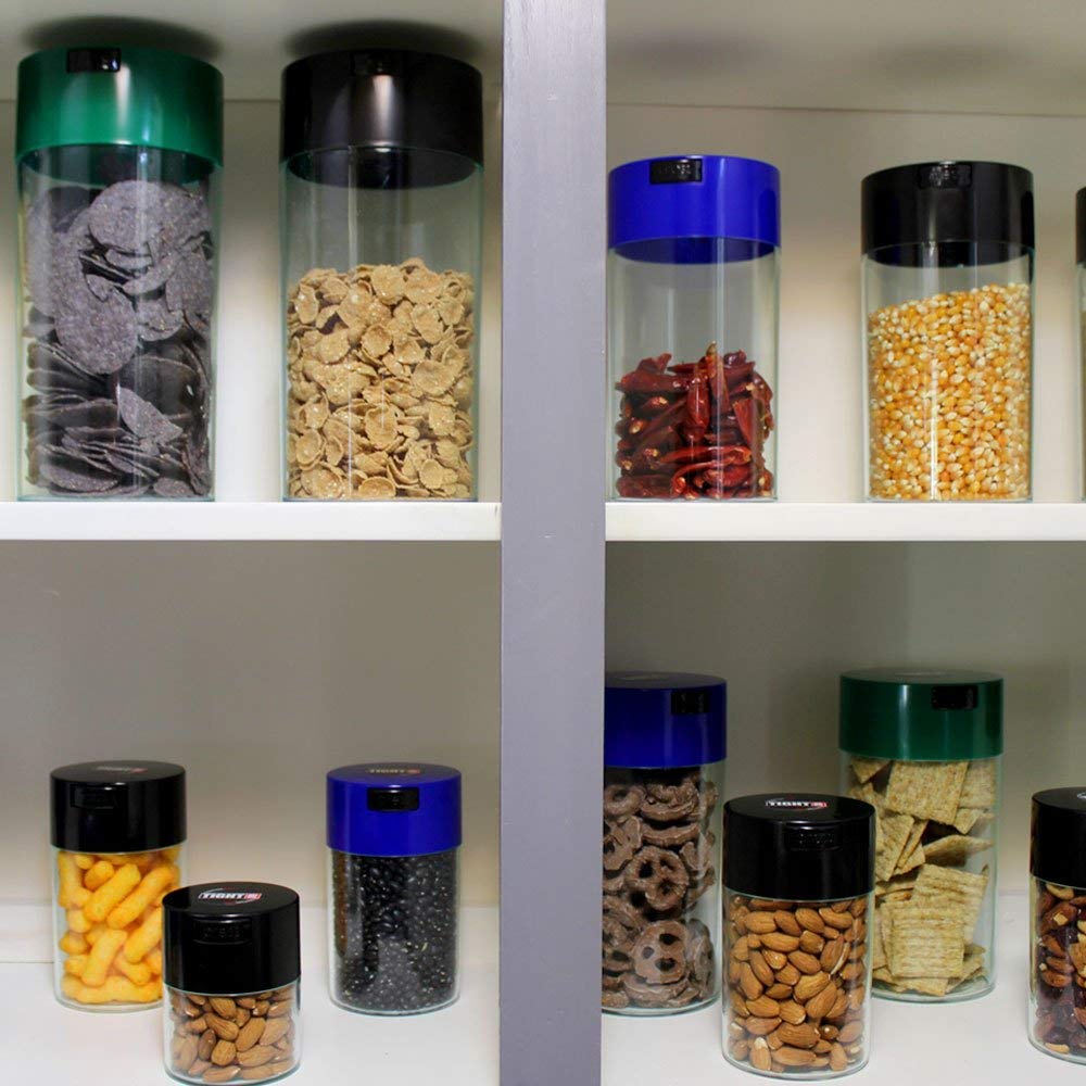 Tightvac 1 Oz To 6 Ounce - Patented Airtight Container | Multi-Use Vacuum Container Works As Smell Proof Containers For Herbs An