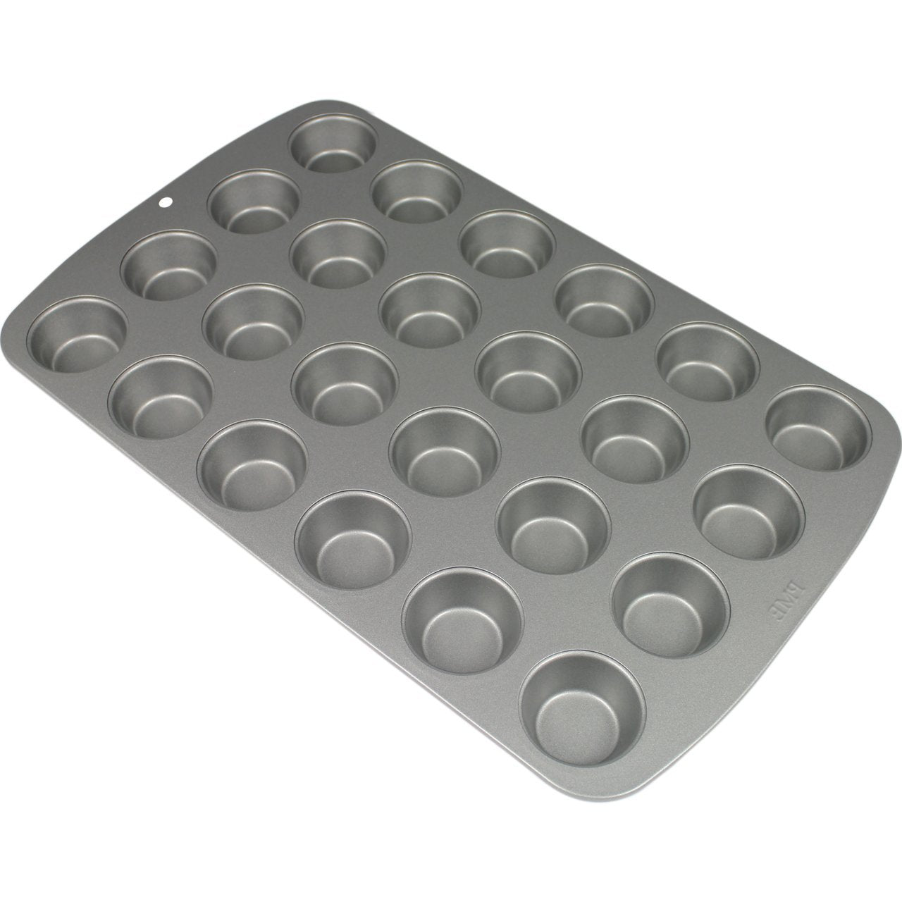 PME Mini Mini Muffin Pan-24 cups  Non Stick Bakeware  Mini  Silver (cSB111)