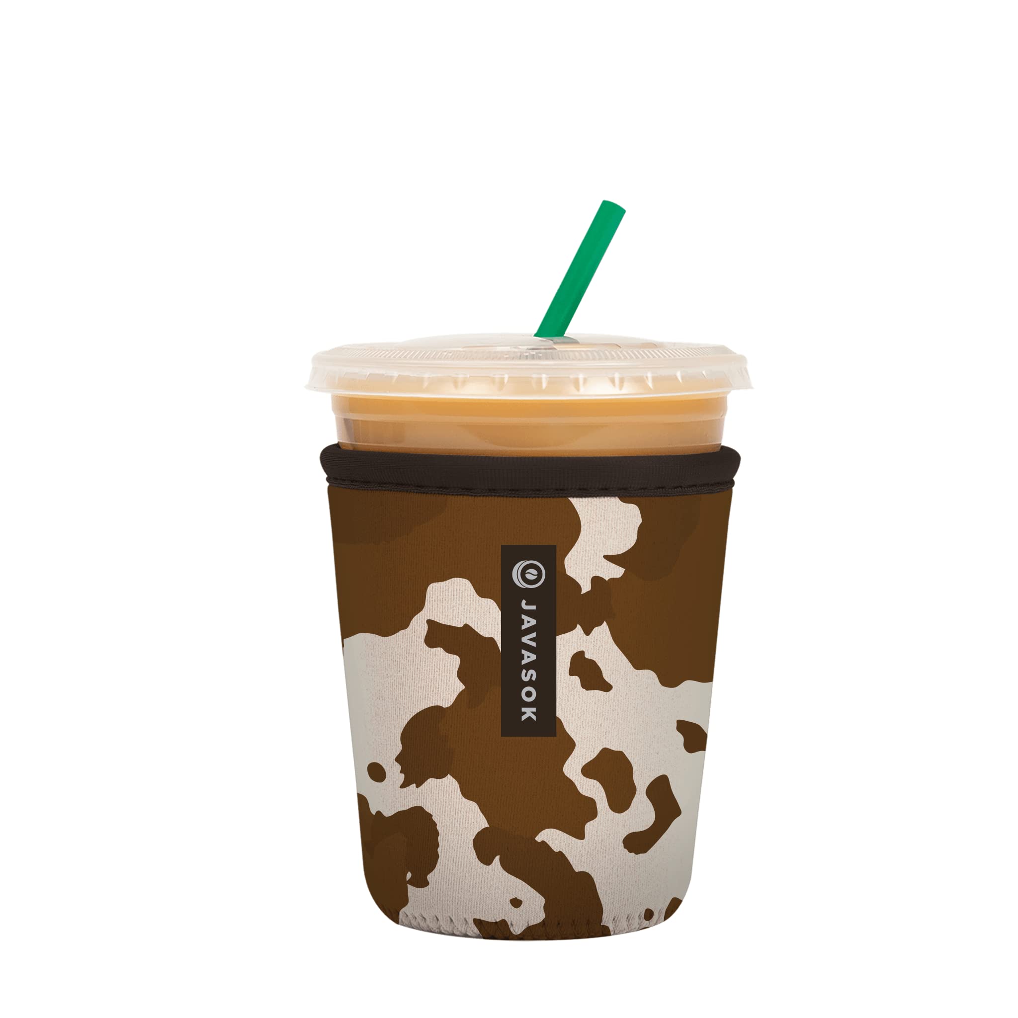 Sok It Java Sok Iced Coffee & Cold Soda Insulated Neoprene Cup Sleeve (Cowgirl, Small: 16-20oz)