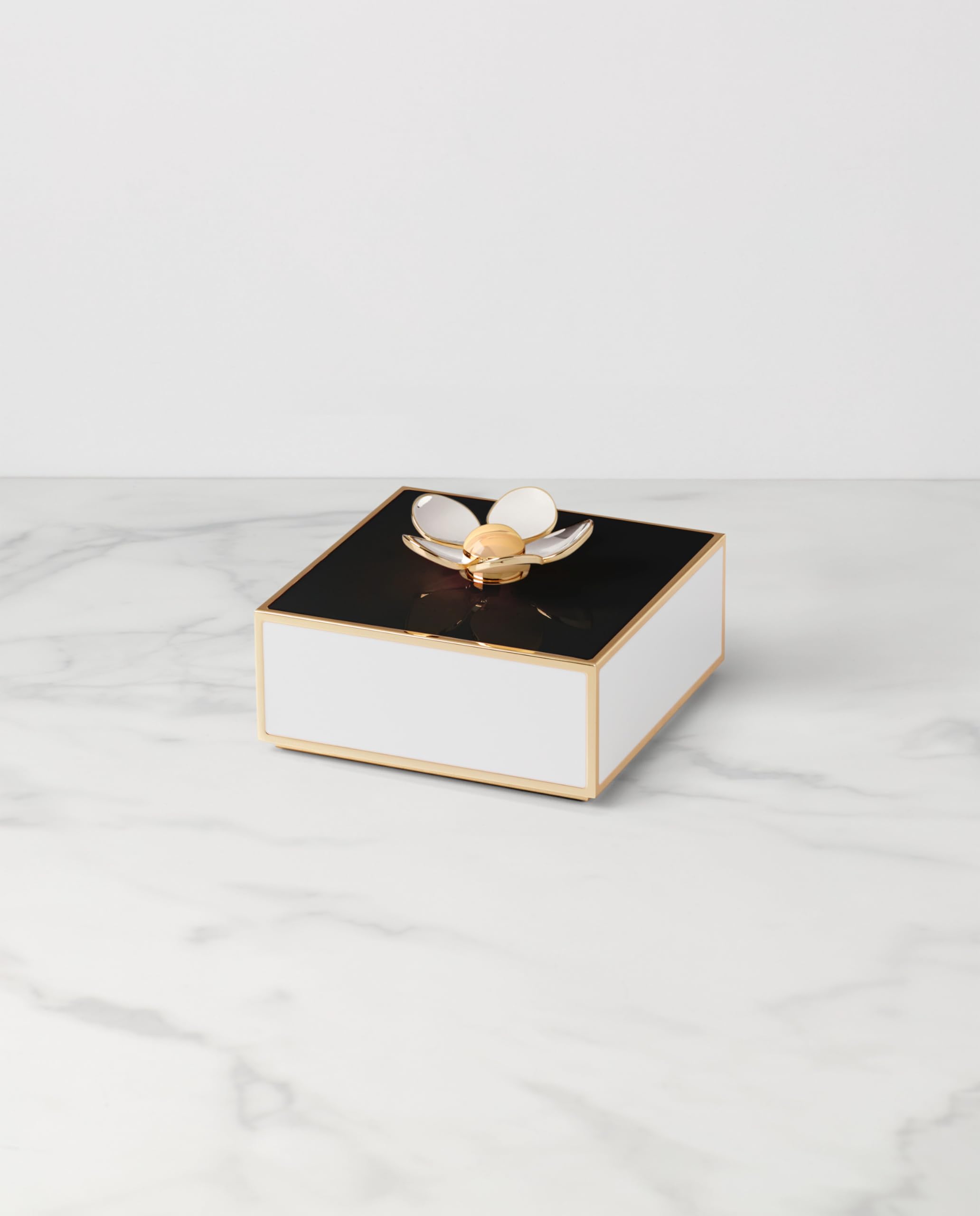 Kate Spade New York Make It Pop Floral Box, 0.85 LB, Black/White