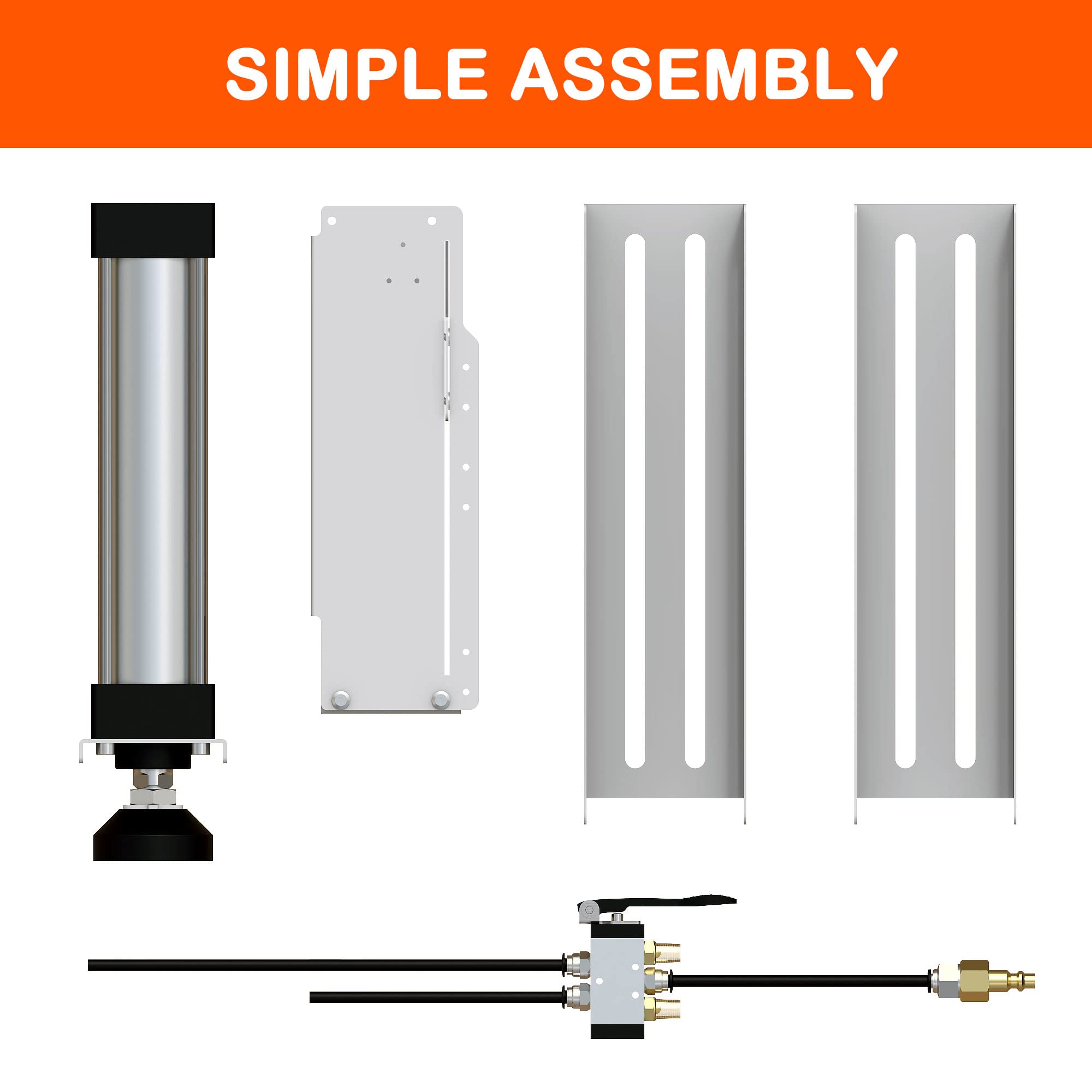 Pneumatic Can Crusher, Aluminum Can Crushers For Recycling, Multi-Load 6 Cans Design, Simple And Fast Operation, Countertop Inst