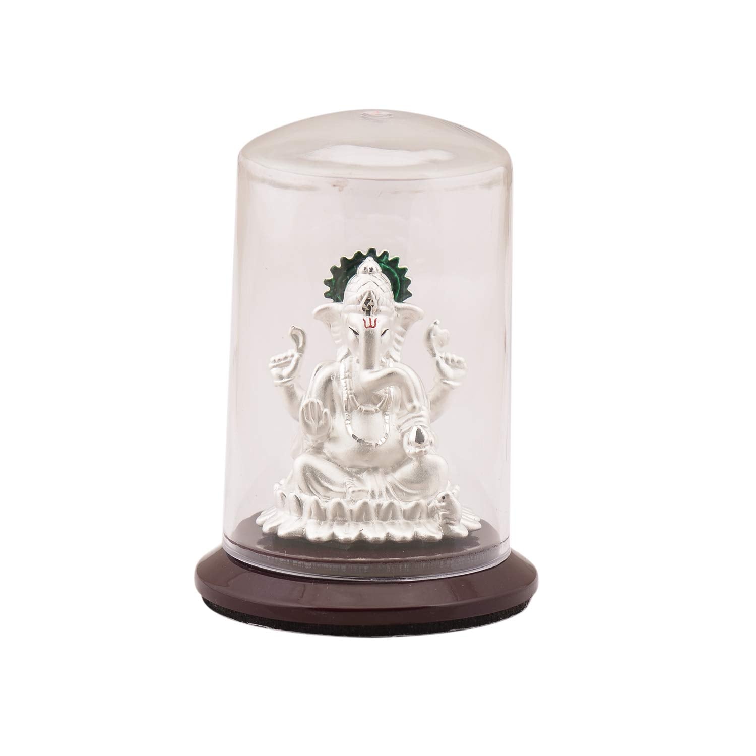Silverwala 999 Pure Silver Idol With Base For Pooja/Gift Item/Murti For Puja Room/Gift For Wedding & House Warming Ceremony/Car 