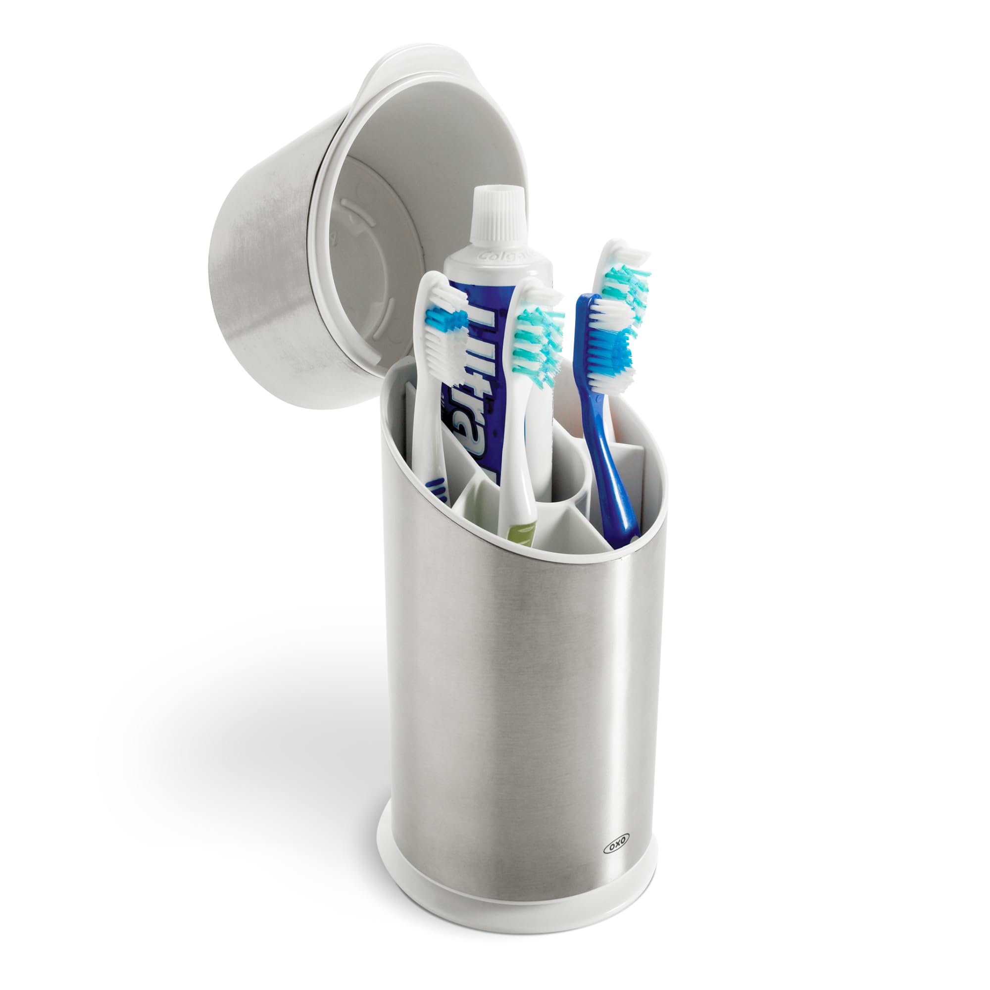 OXO Good Grips Stainless Steel Toothbrush Organizer 9.75 Inch