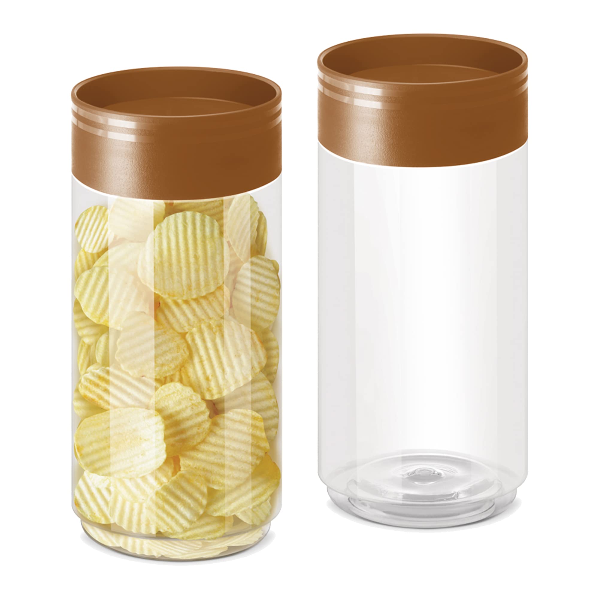 Milton Stack It 1000 Airtight Plastic Storage Jar And Container Set Stackable Bpa Free, Transparent Containers For Kitchen Groce