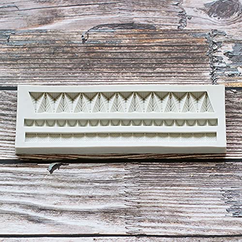 Cestony Cake Border Decoration Silicone Molds Flower Lace Grid Texture Embossing Mat Band Silicone Imprint Mold For Diy Cake Fon