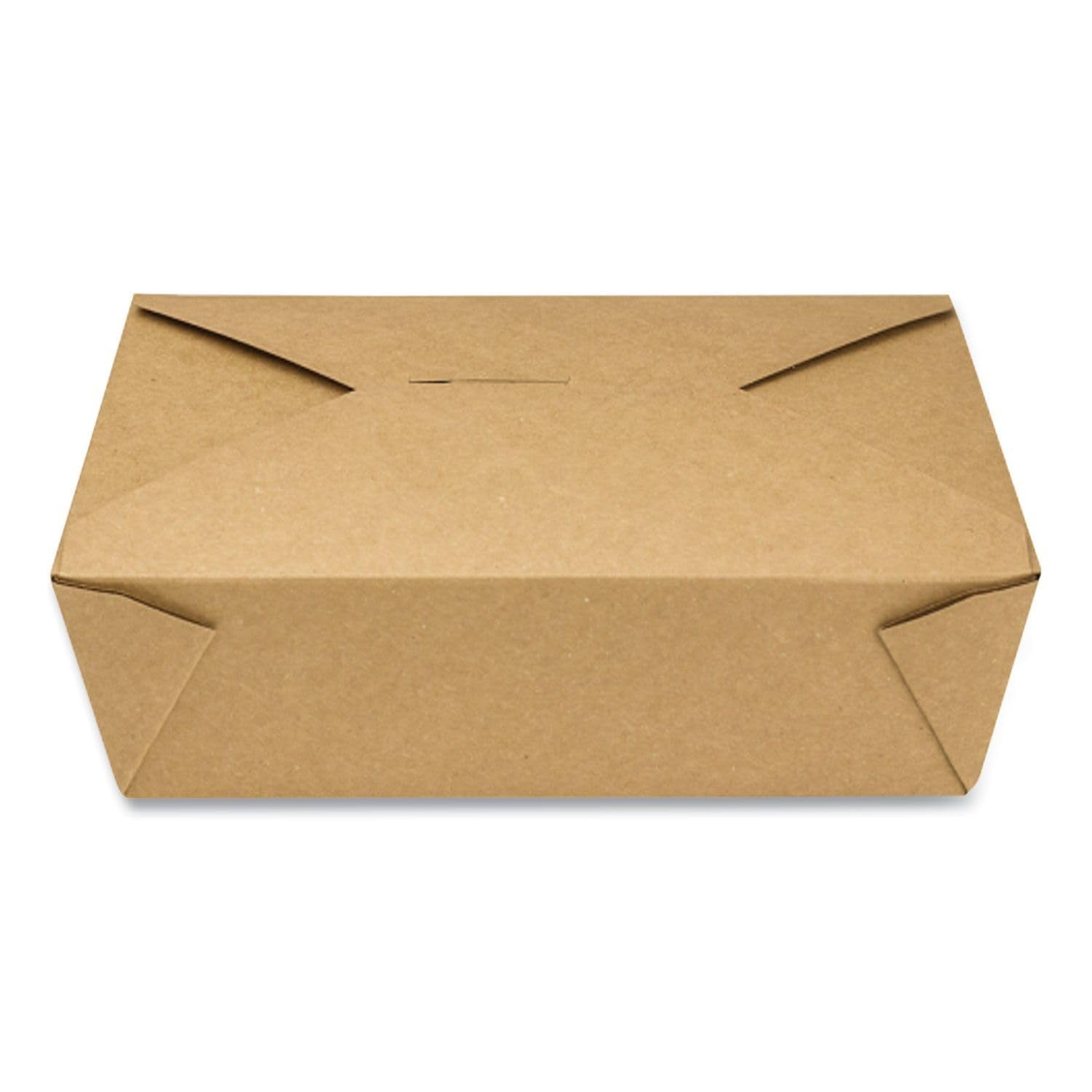 Gen Reclosable Kraft Take-Out Box, 76 Oz, Paper, 200/Carton