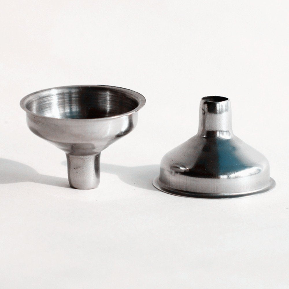 Stainless Steel Mini Funnel For Essential Oil Bottles/Flasks - Pack Of 6