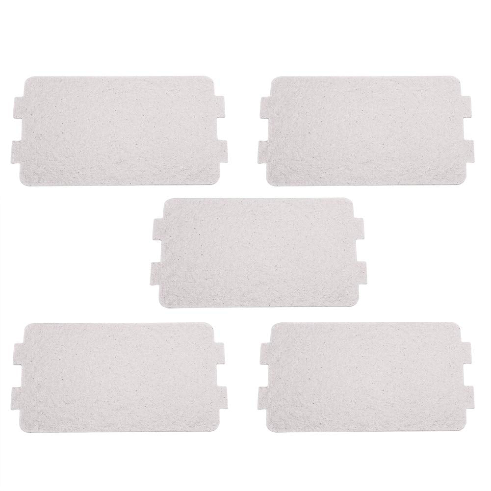 Waveguide Covers For Microwave, 5Pcs Microwave Oven Mica Plate Sheet Universal Use Microwave Oven Replacement Repairing Accessor