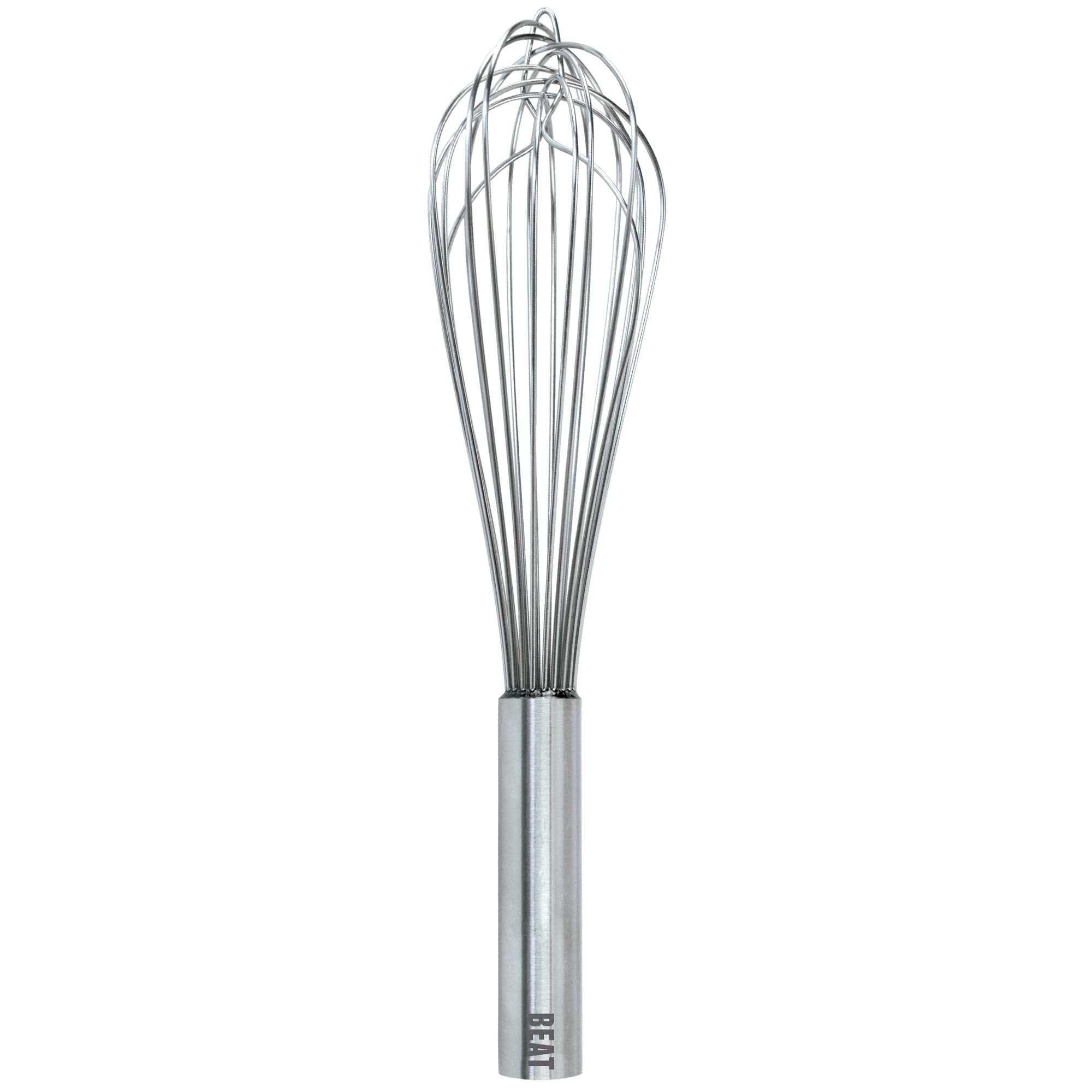 Stainless Steel Beat Whisk, 9 - Kitchen Classic French Whisks For Cooking, Blending, Mixing, Stirring, Whipping & Beating - Wh