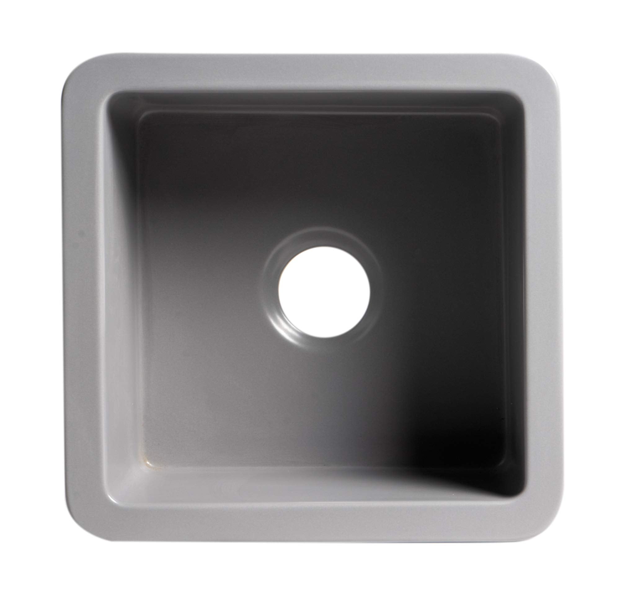 Alfi Brand Abf1818S-Gm Kitchen Sink, Grey Matte