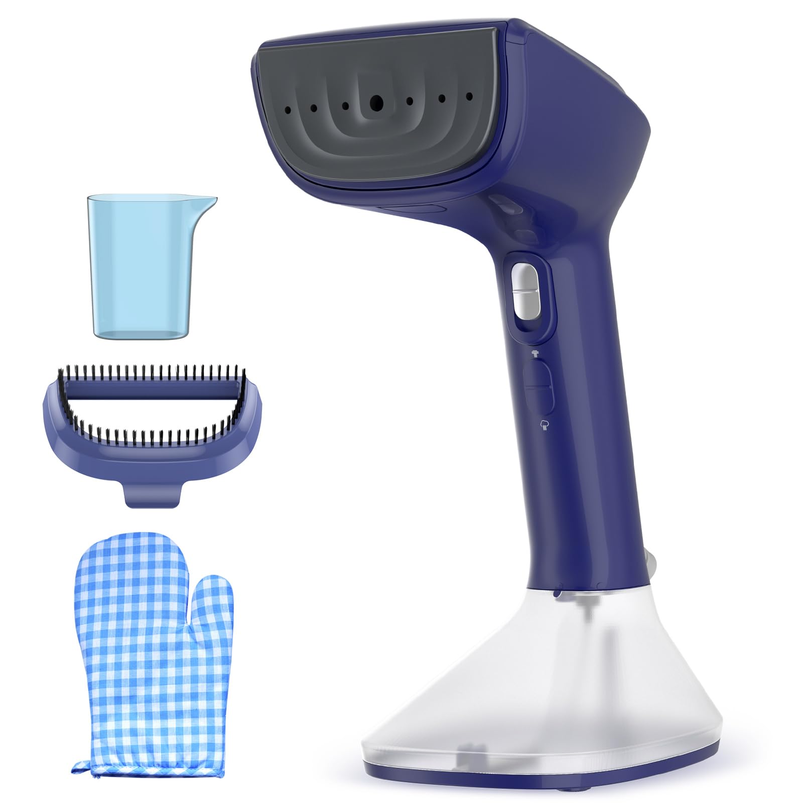 Chrinomee Steamer For Clothes, Handheld Steamer With Wet&Dry Ironing Modes, 20 Sec Fast Heat-Up, 3000W Detachable Water Tank Wit