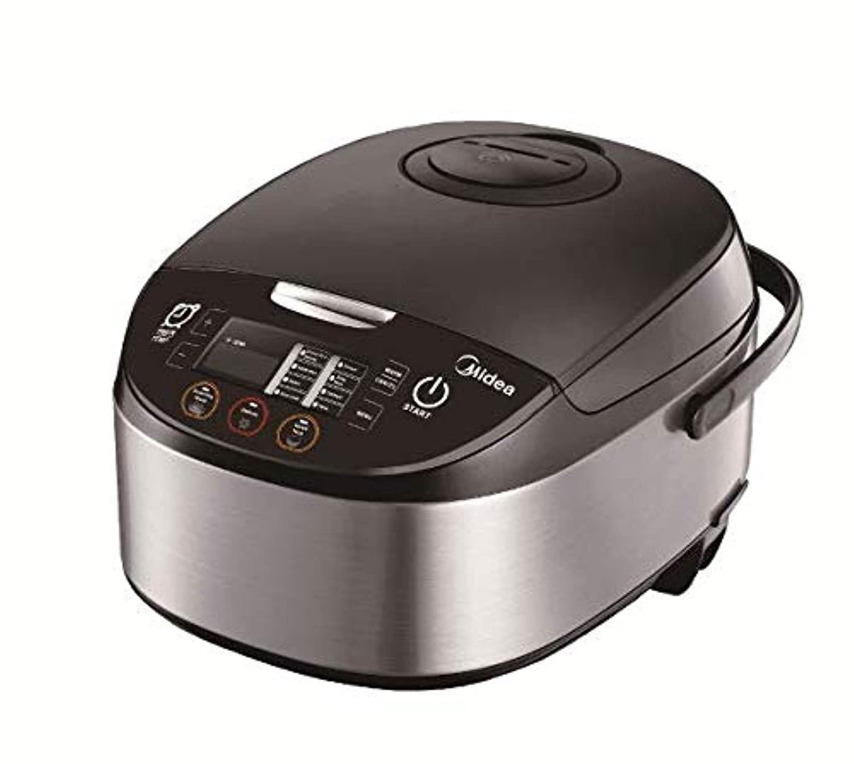 Midea Rice Cooker Slow Cooker Multi Cooker 10 Cup With Steamer Basket For Rice Food Vegetable Egg Automatic Keep Warm Led Digita