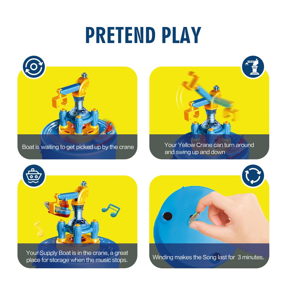 Weofferwhatyouwant Rotating Music Box. Cake Topper. Moving Boat For Home And Office Birthdays. Melody Is It'S A Small World