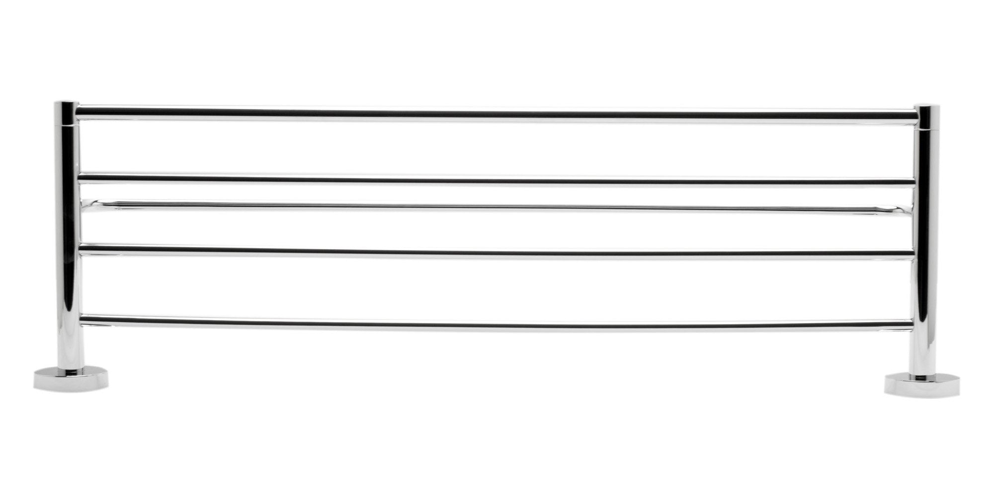 Alfi Brand Ab9538-Pc Towel Bar & Shelf Bathroom Accessory, 26'', Polished Chrome