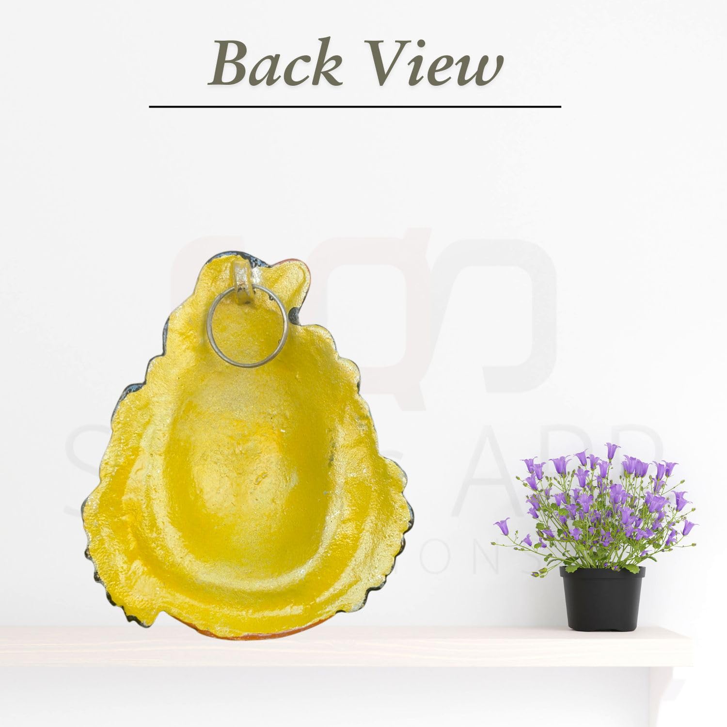 Salvus App Solutions Unique Metal Lord Shiva/Mahakal Face Wall Hanging For Decoration & Evil Eye Protection For Home, Office & S