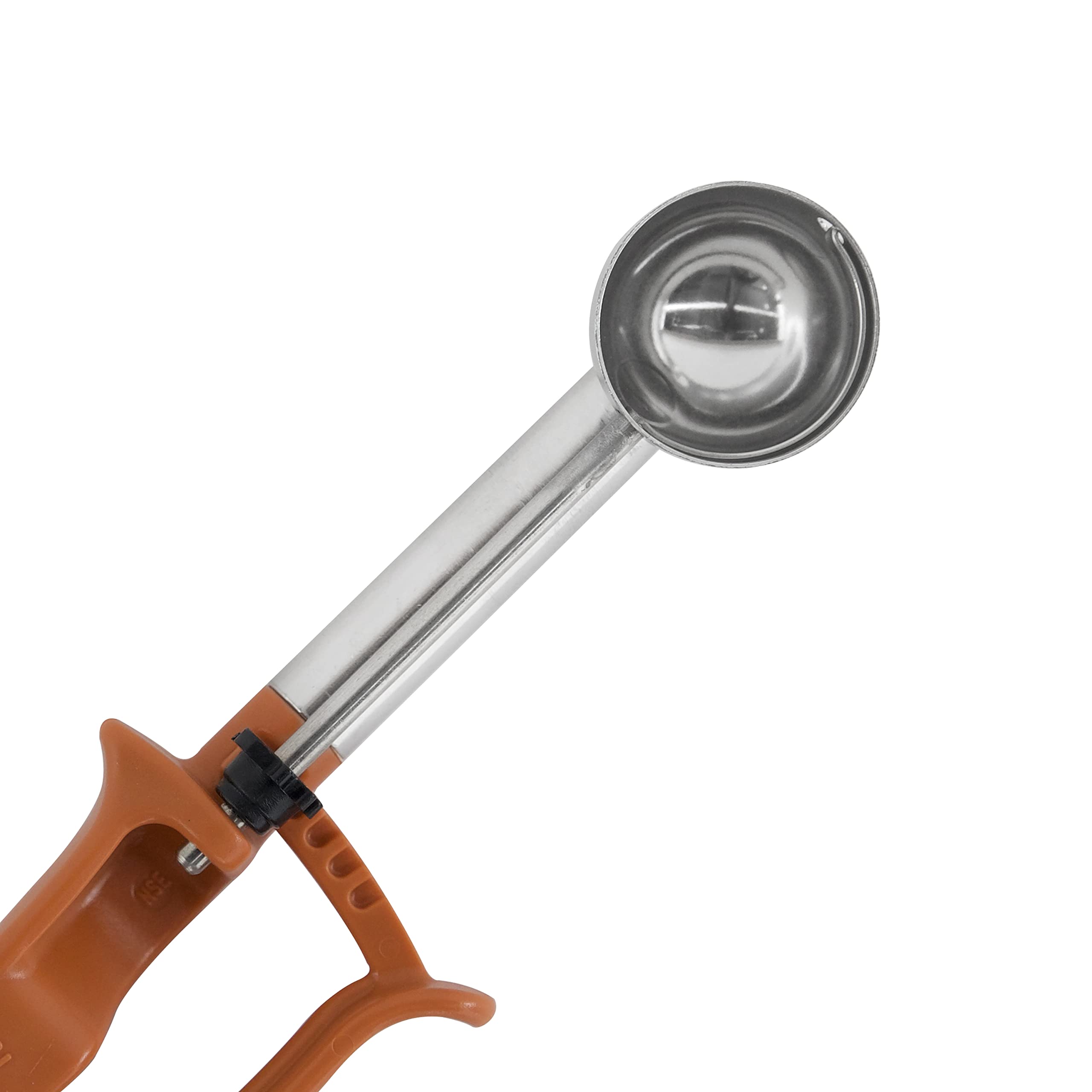 Zeroll Universal Extended Length Ez Disher Food Portion Control Scoop Designed For Right Or Left Hand Use Dishwasher Safe, 1 1/2