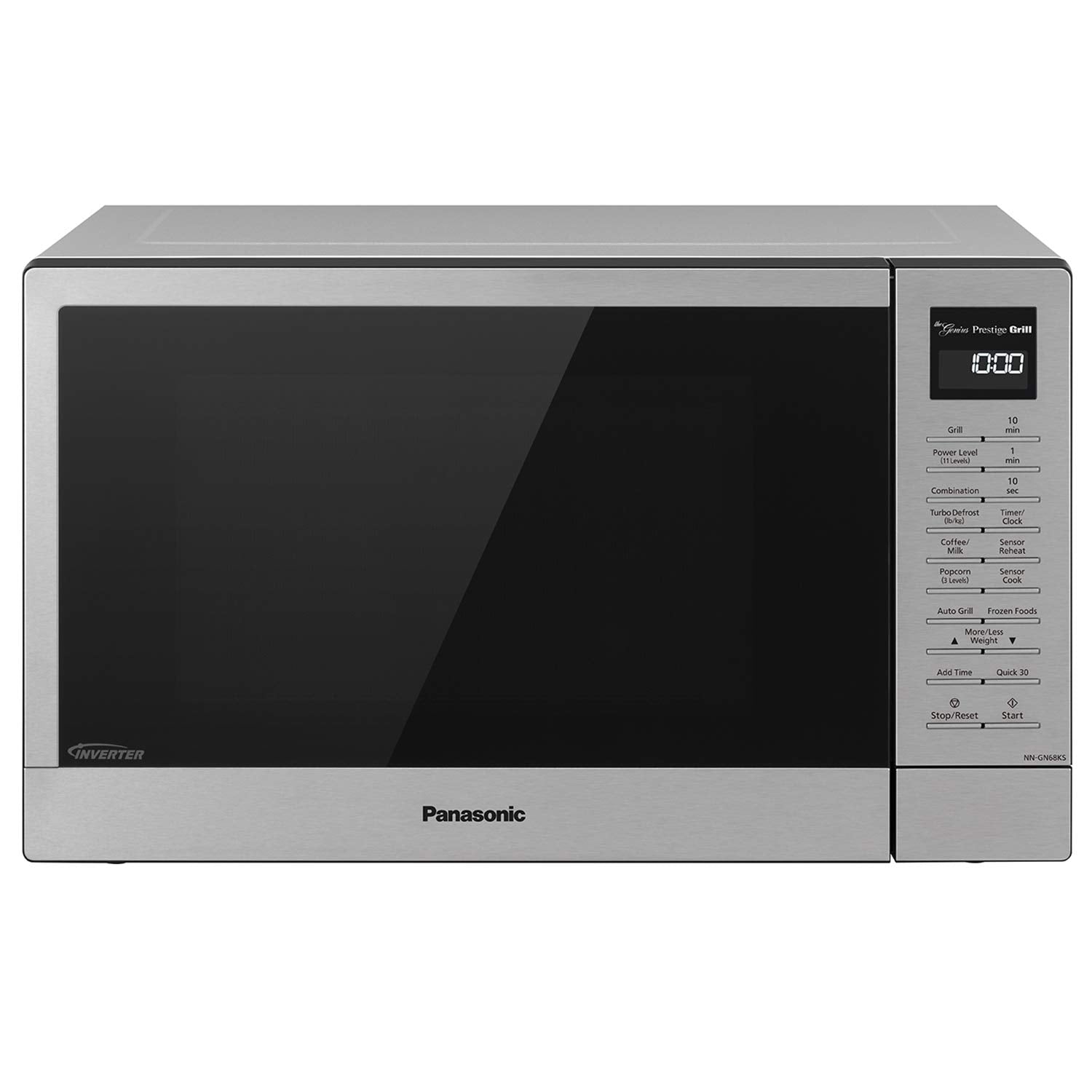 Panasonic 2-In-1 Microwave Oven With Flashxpress Broiler, Inverter Technology For Even Cooking And Smart Genius Sensor, 1000W, 1