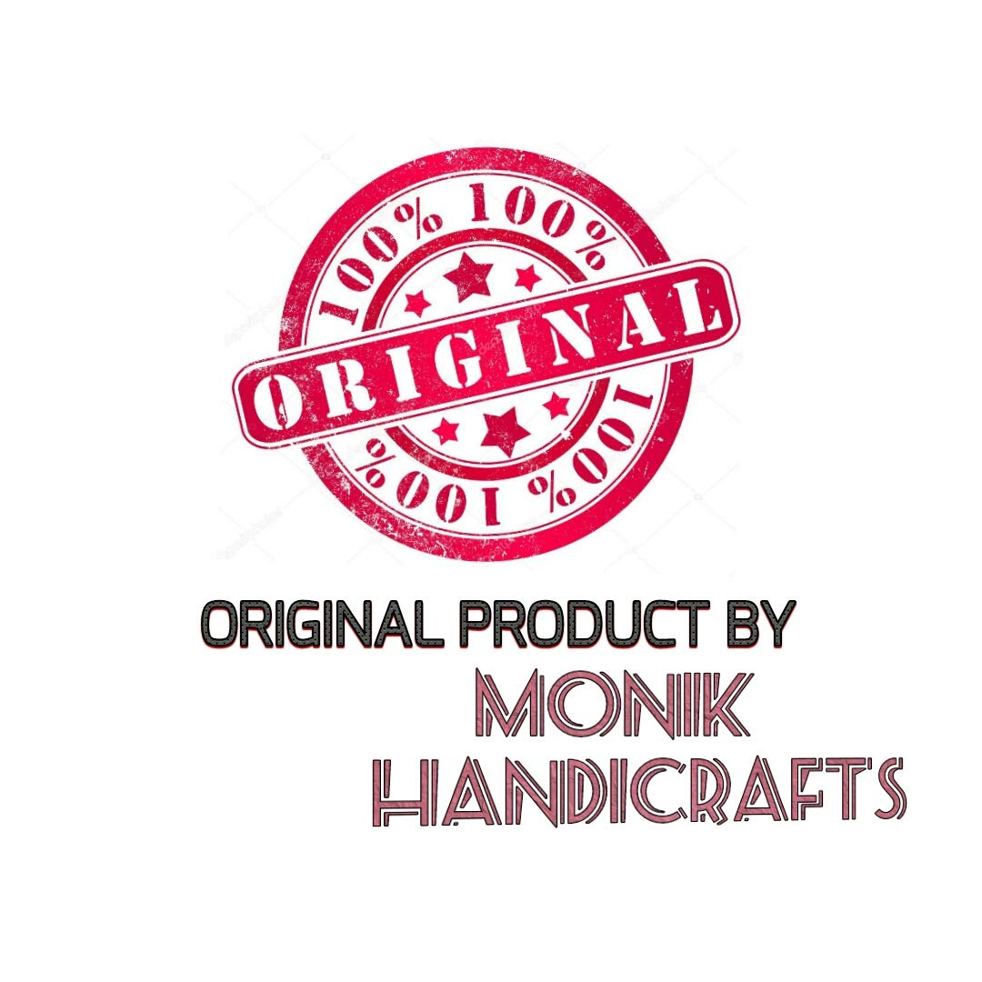 Monik Handicrafts Cotton 144 Tc Bedsheet (Yellow_Standard)