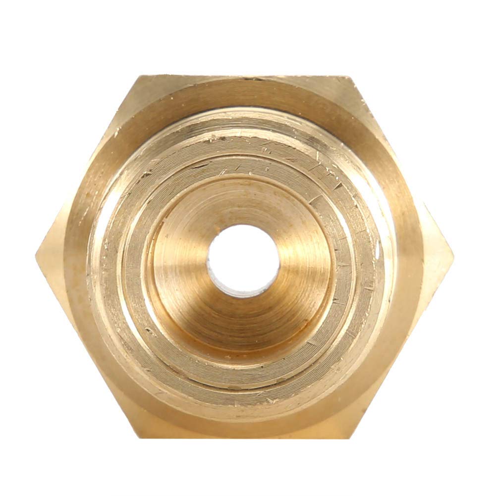 Tank Adapter W21.8 Cga320 Co2 Converter Tank Adapter Convertor Transformer Adaptor For Gas Tanks (Cga320 Converted To W21.8)