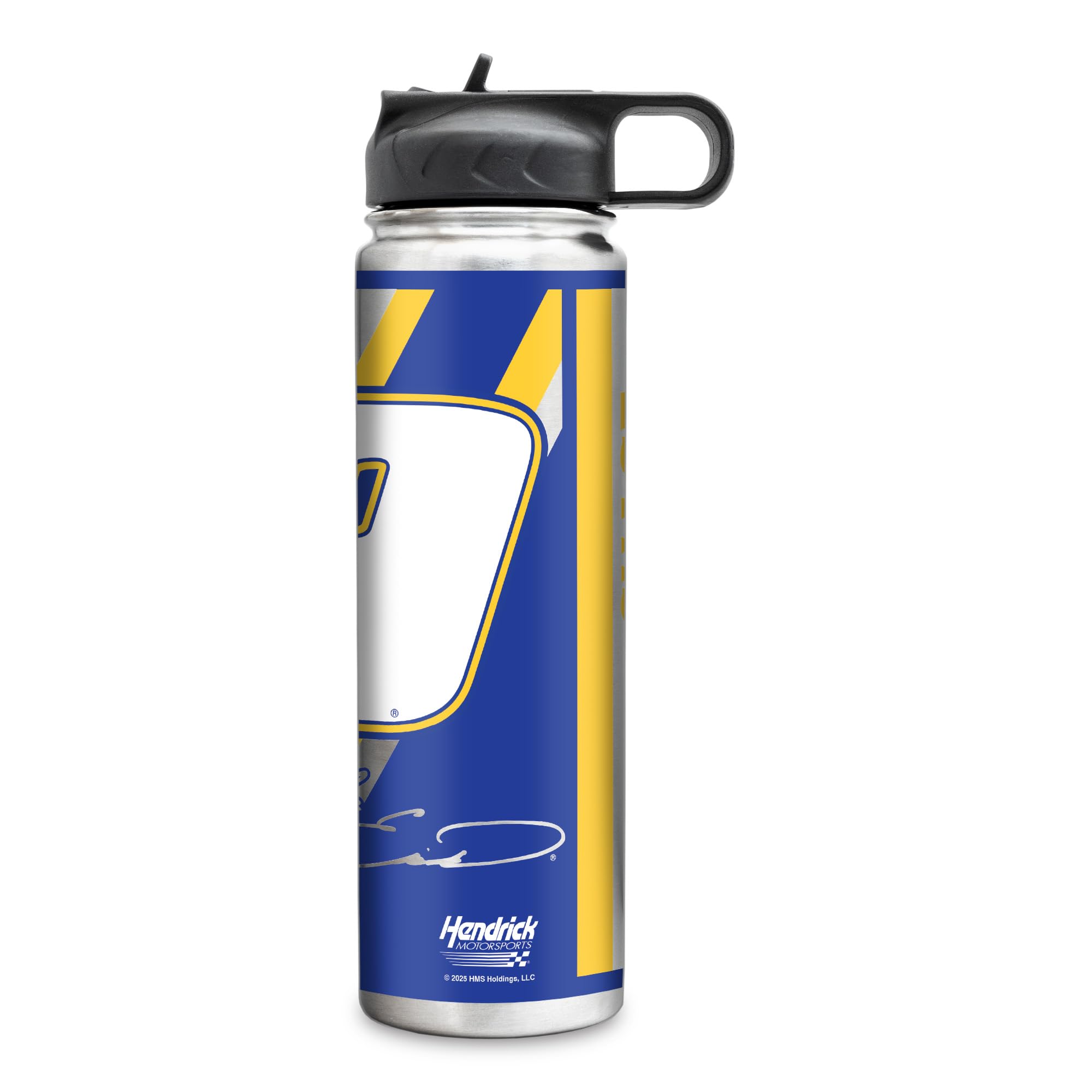 Rico Industries NASCAR Racing Chase Elliott No. 9 22oz Stainless Steel Tumbler with Lid - Great For Coffee, Tea, Water or Cockta