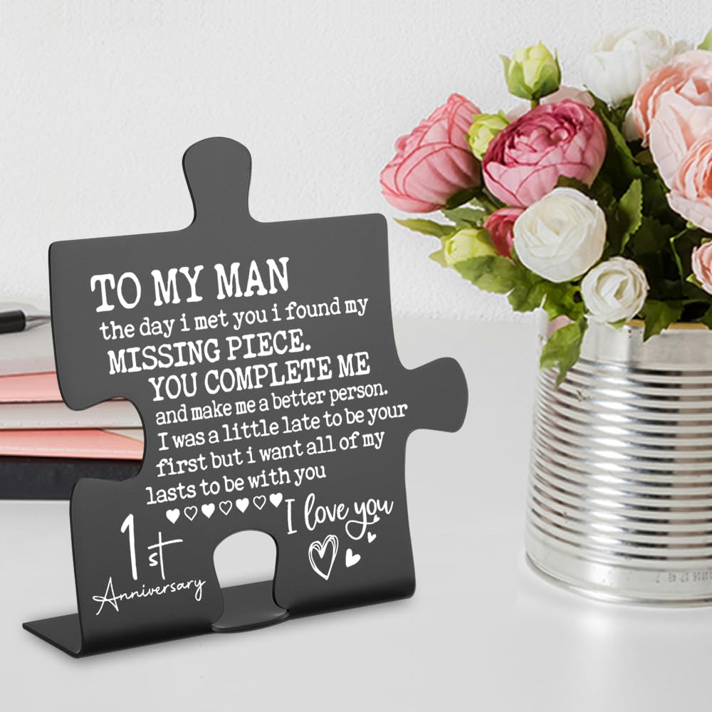 50 Year Anniversary Plaques Gifts for Men Husband, Men 50th Anniversary Plaques Gifts form Wife, Happy 50th Anniversary Marriage