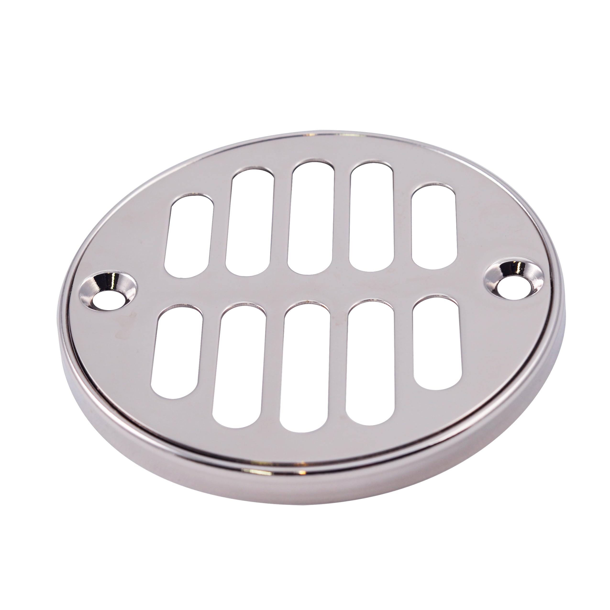 Westbrass Shower Strainer Set With Screws, Grill And Crown, Polished Chrome, D312-26