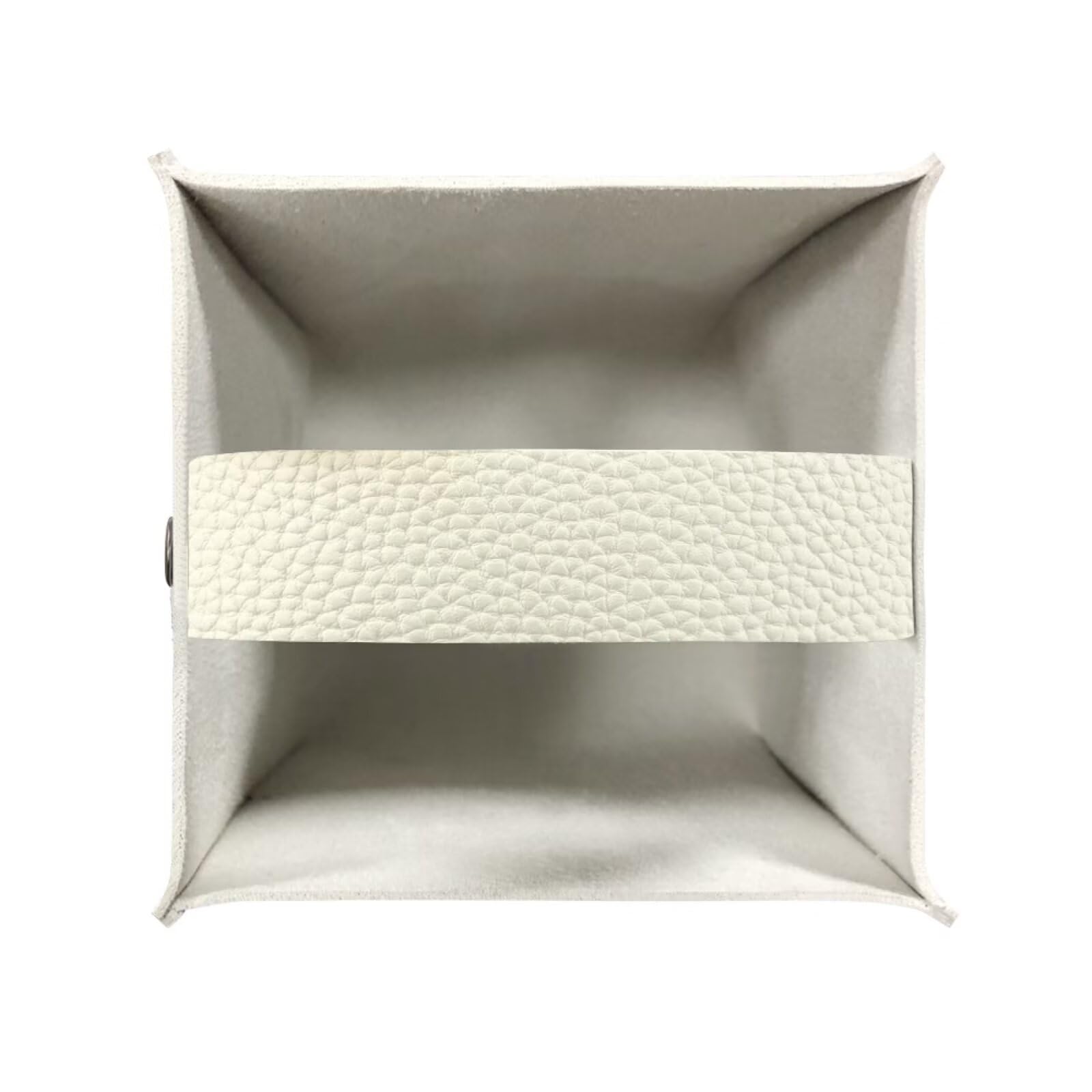 Tutolipy Baby Pig Tissue Box Holder Square Tissue Box Cover Decorative Pu Leather Napkin Organizer Dispenser For Night Stands Ba