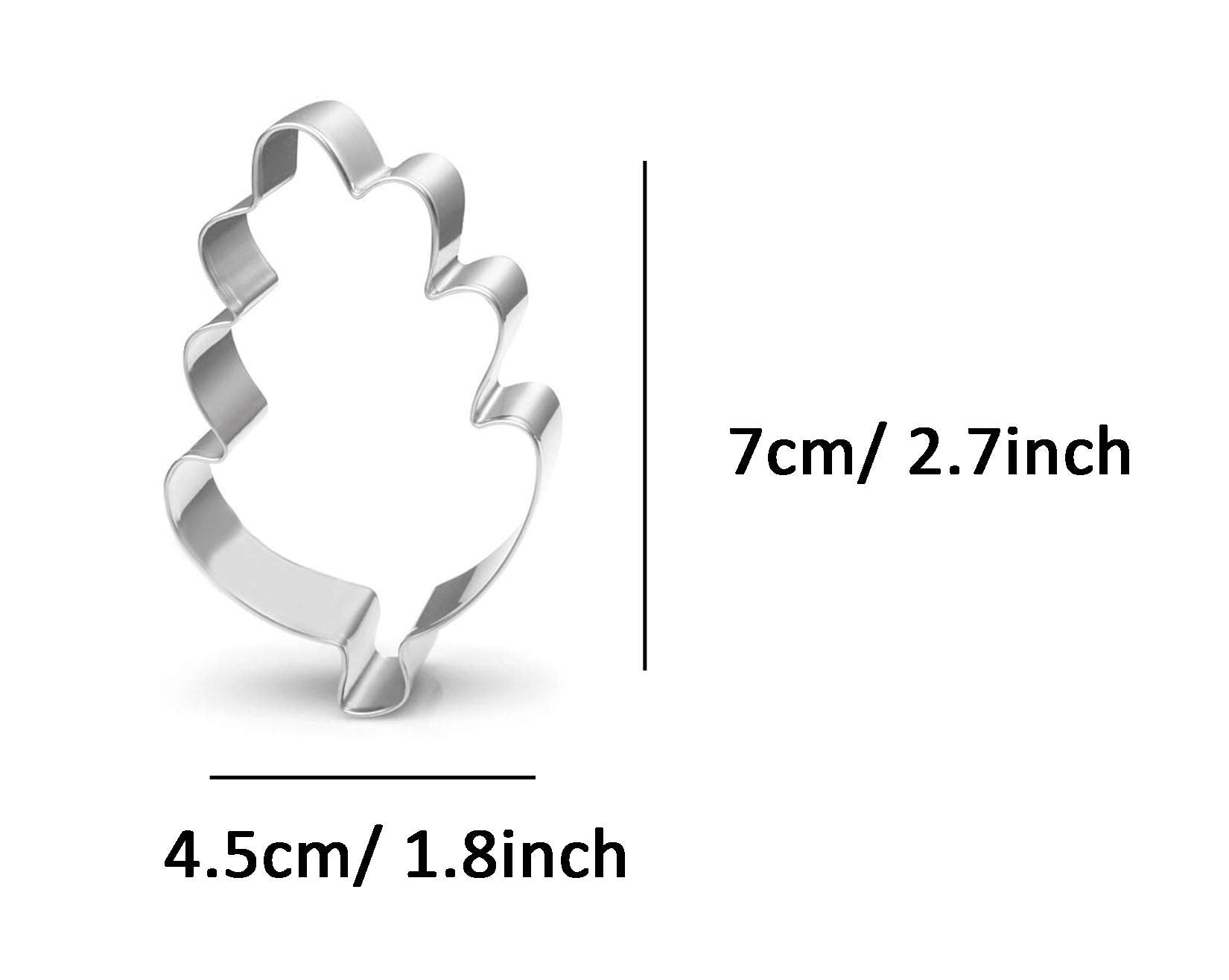 Wjsyshop Oak Leaf Leaves Shape Cookie Cutter