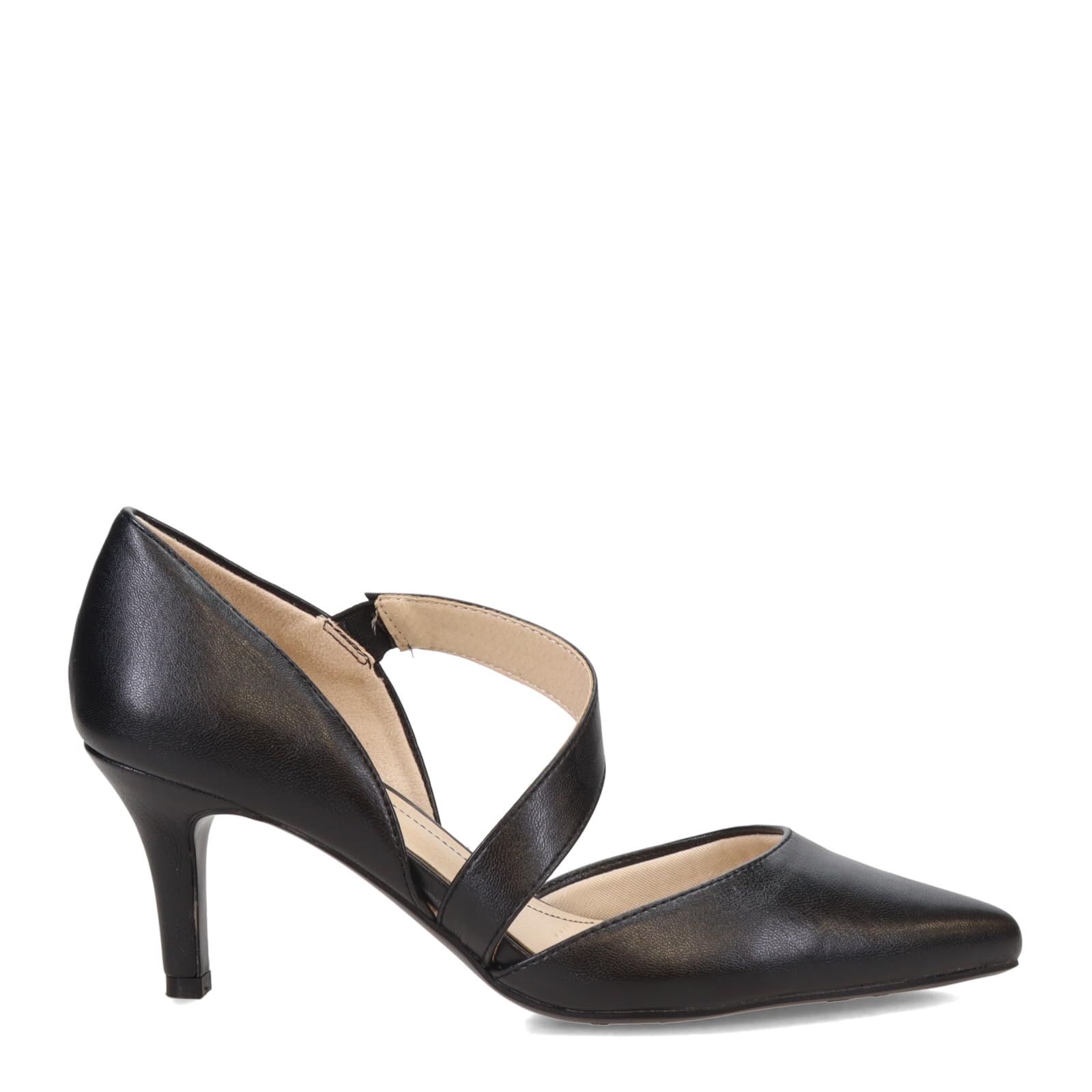 Lifestride Womens Suki Pump, Black, 75 Wide Us