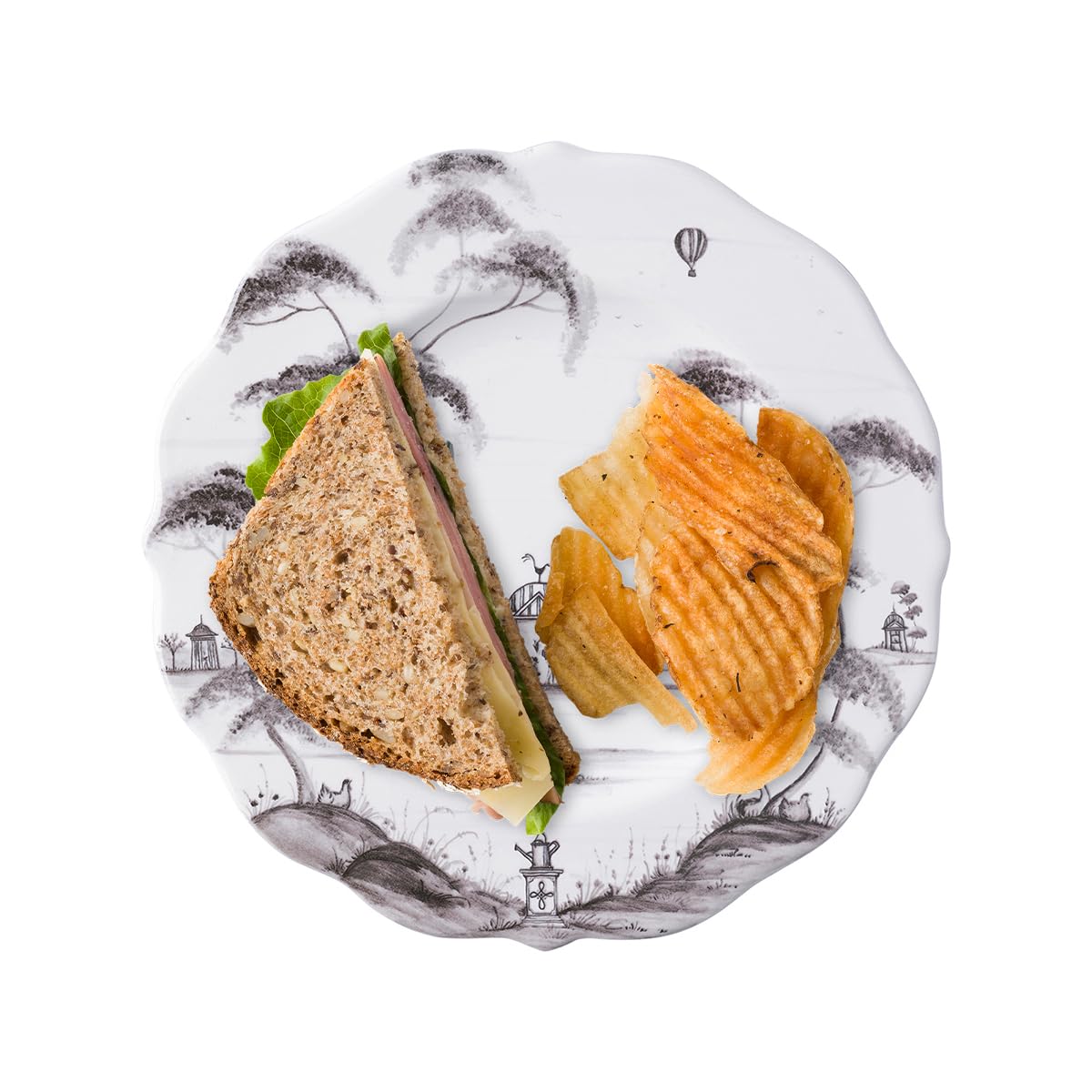 Juliska Country Estate Flint Dessert/Salad Plate Conservatory