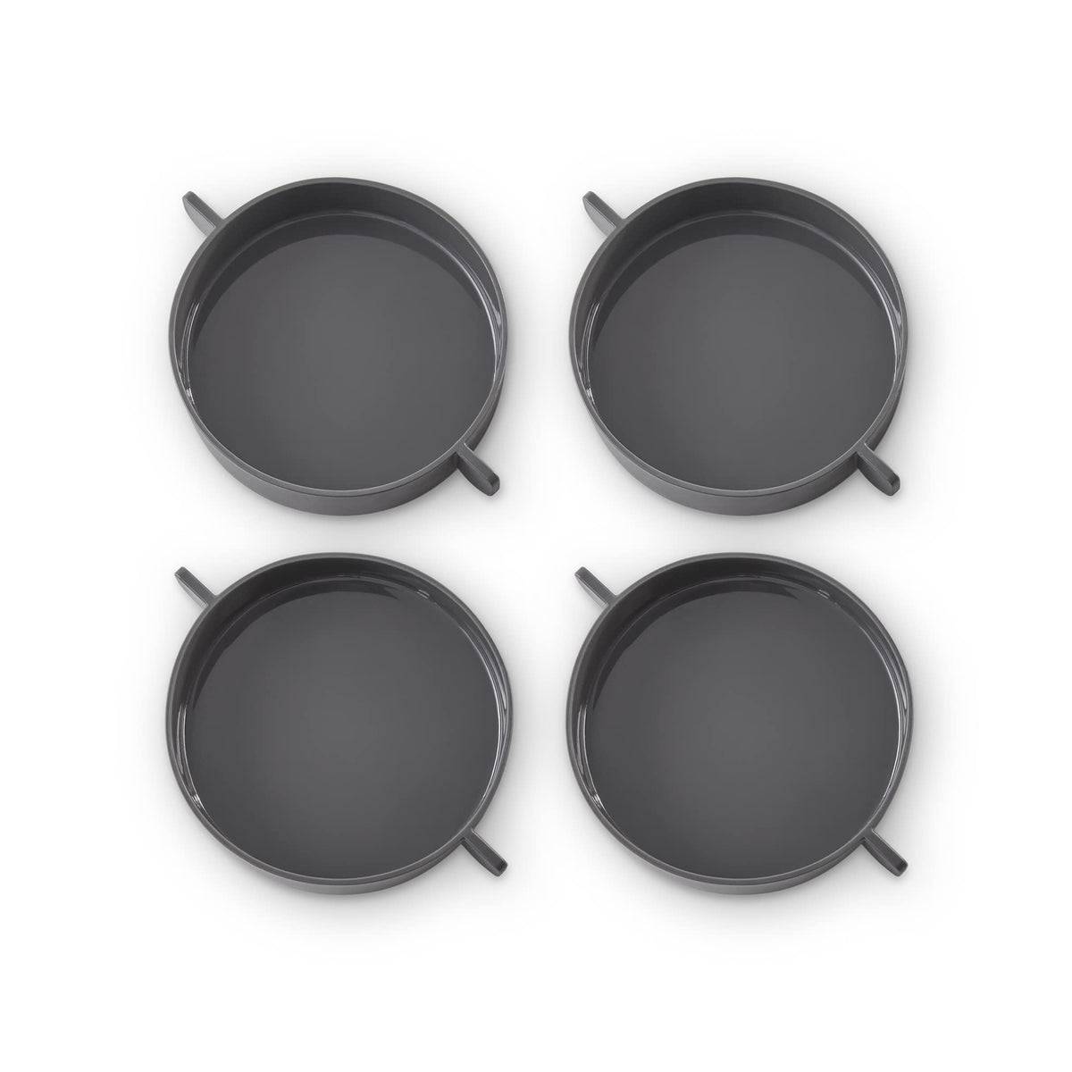 Dash Deluxe Sous Vide Style Silicone Egg Cups For Family Size Egg Bite Maker - 4-Inch Diameter For Egg Breakfast Sandwiches, Ome