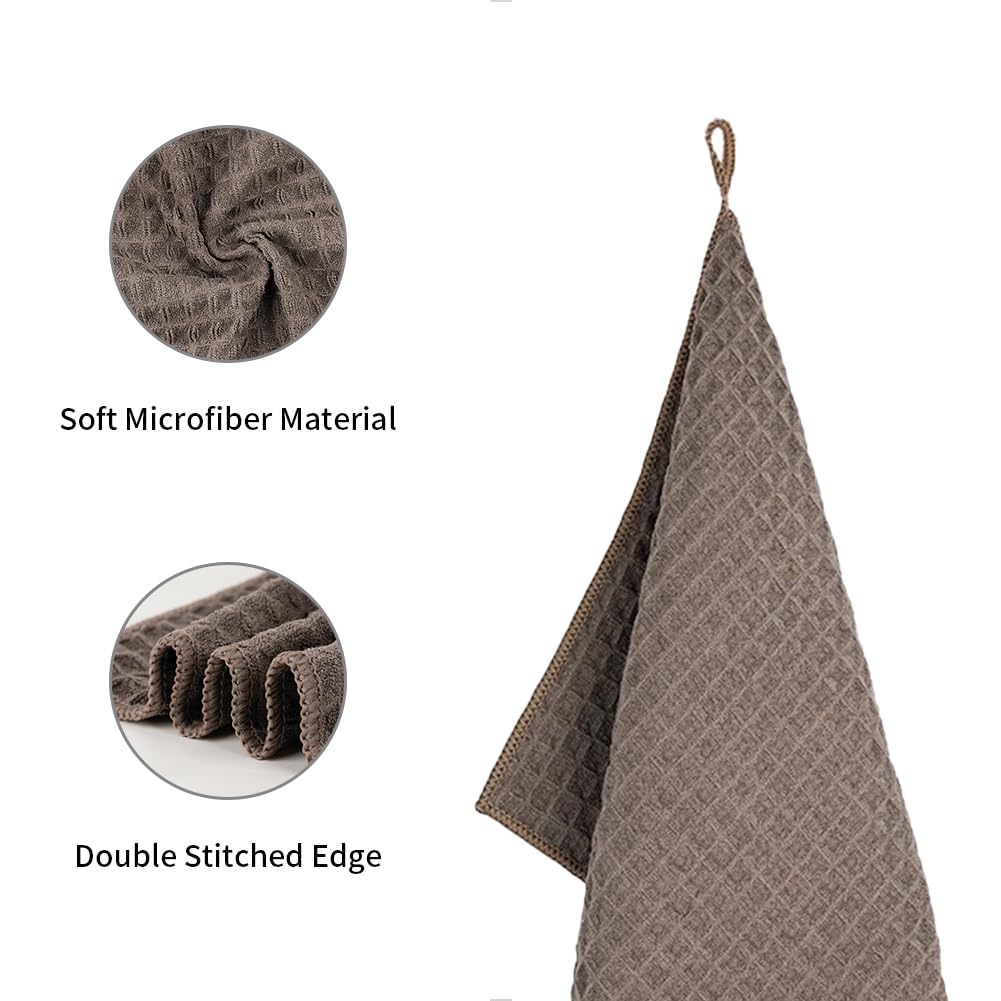 Barista Micro Cloth 4 Pack - Watchget Microfiber Barista Cleaning Towels Coffee Cleaning Accessories For Espresso Machine, Steam