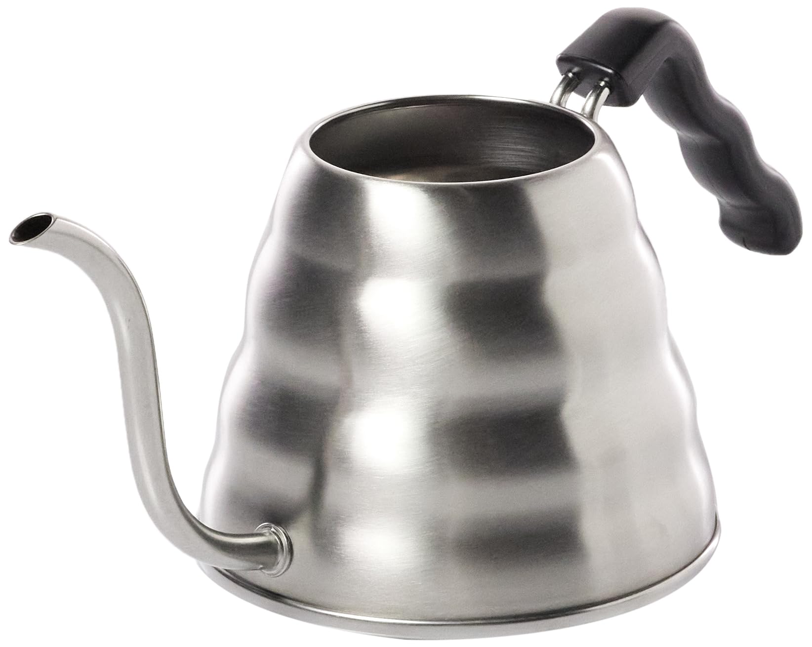 Hario V60 ''Buono'' Drip Kettle Stovetop Gooseneck Coffee Kettle 1.2L, Stainless Steel, Silver