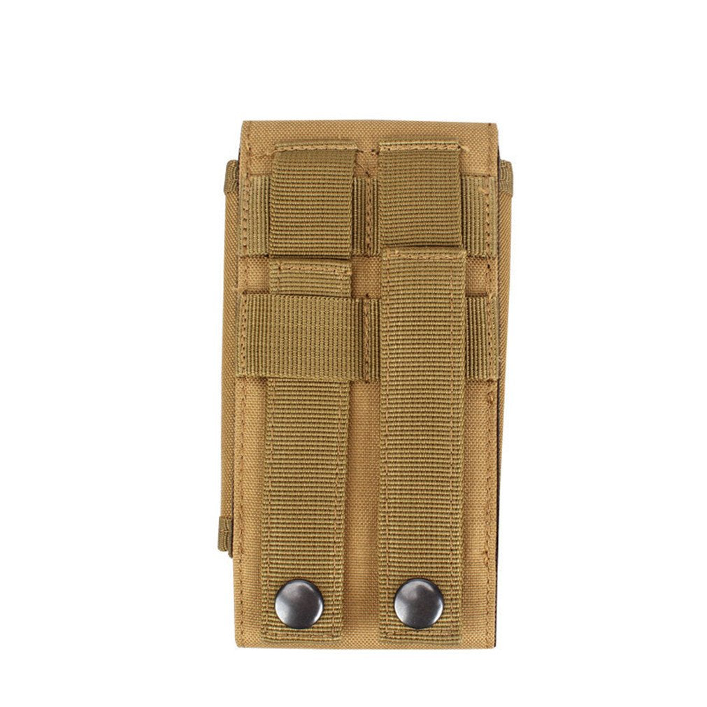 Tactical Molle Smartphone Holster, Universal Army Mobile Phone Belt Pouch Edc Security Pack Carry Accessory Kit Blowout Pouch Be
