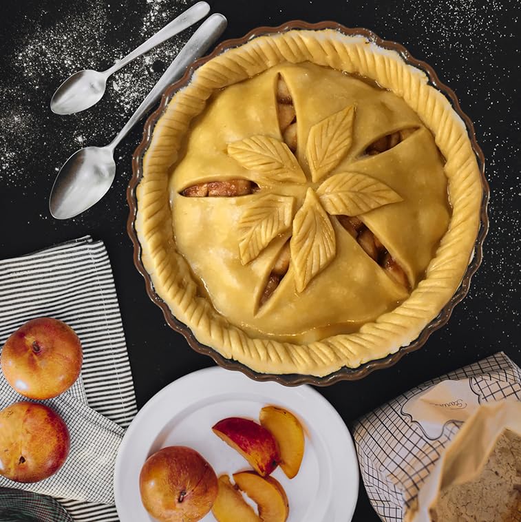 Emile Henry Deep, 2.1 Quart / 11'' Tart Dish, Burgundy