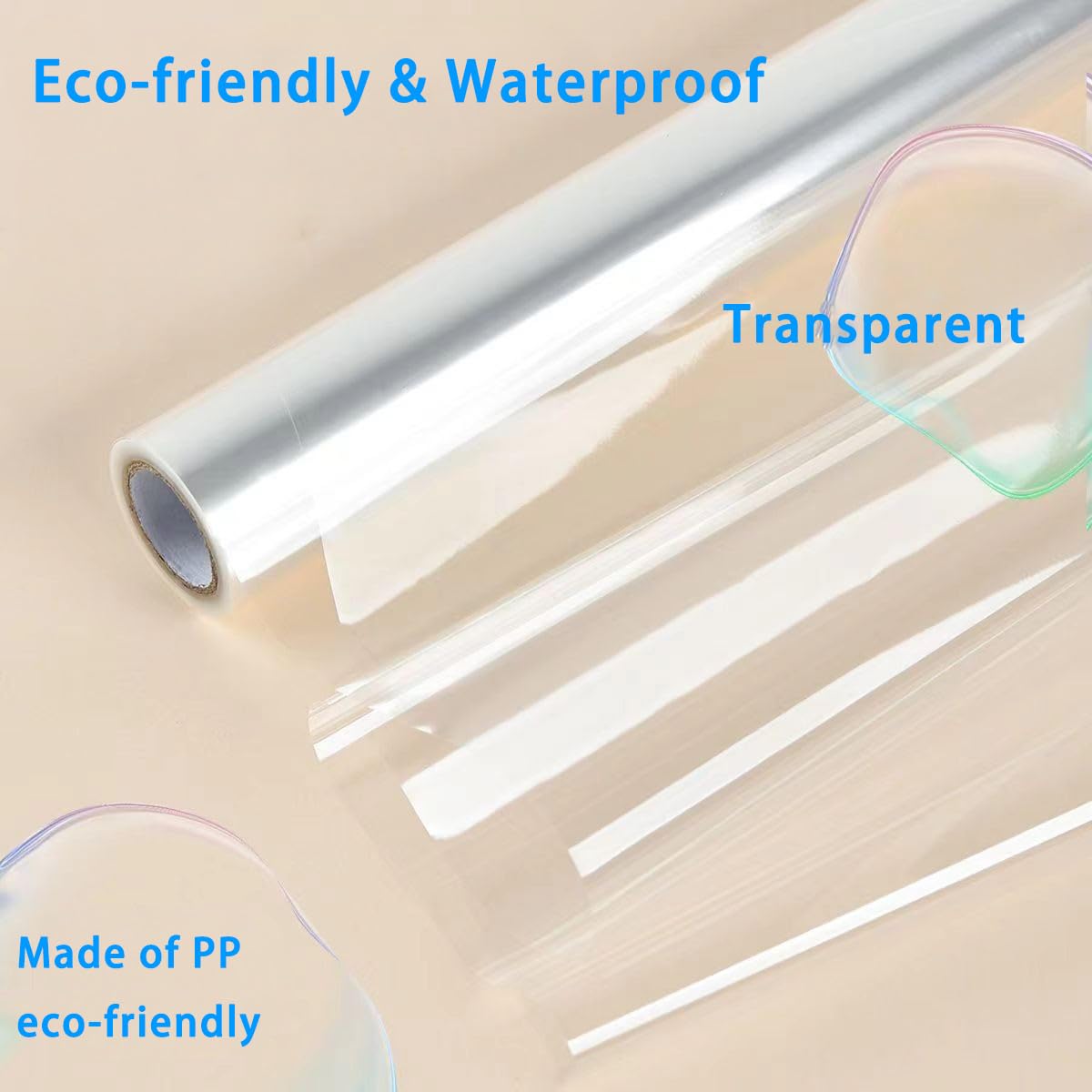 Wall Protector, Clear Electrostatic Adsorption Film Stickers(1.48Ft X 16.4Ft) For Kitchen & Office -Shield Paint From Oil Splash
