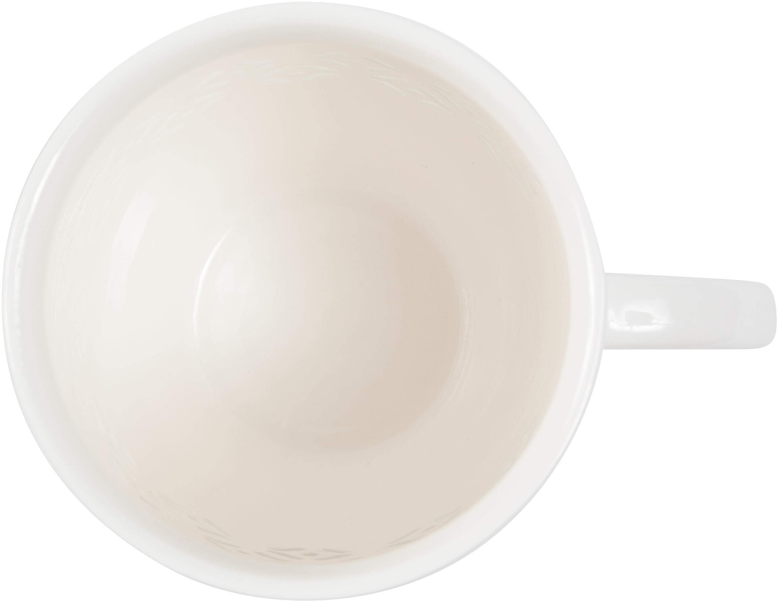 Pavilion Gift Company Pavilion-What Happens At Home Stays At Home-24 Oz Large Thin Porcelain Coffee Cup Mug, 24 Oz, Purple