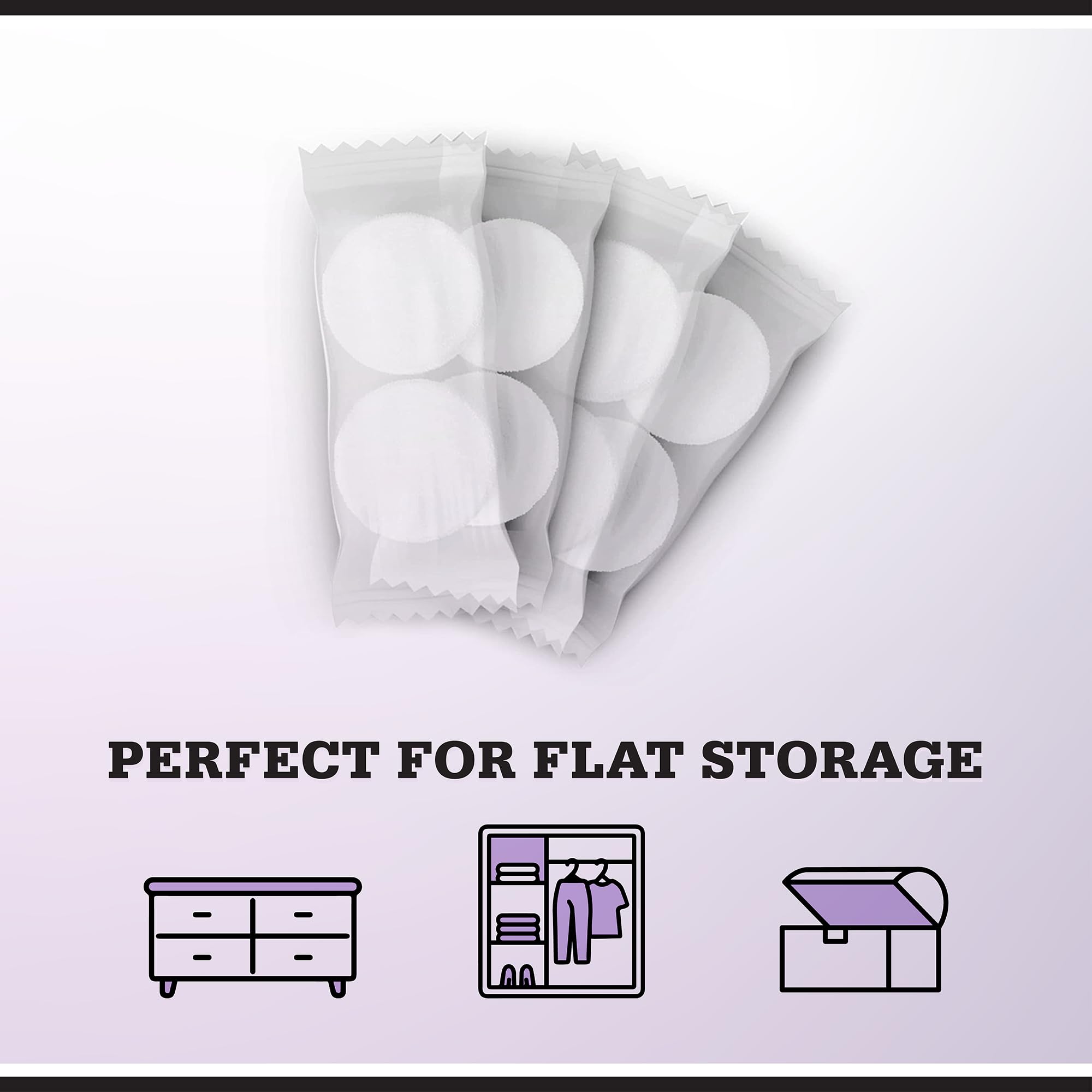 Reefer-Galler Moth-Tek Snowhite Lavender Scented Moth Ball Packets 12 Oz (6)