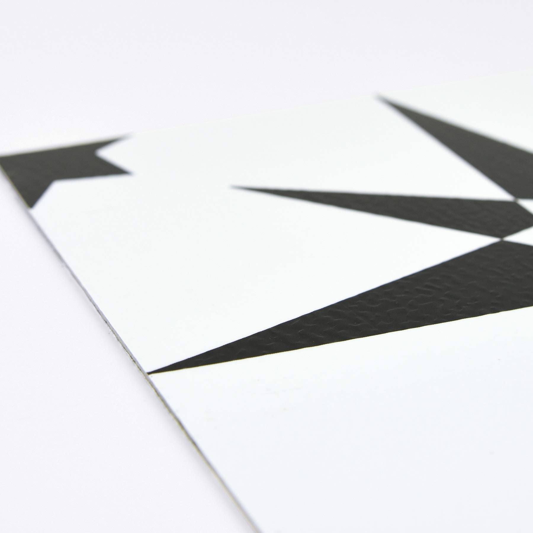 Floorpops Fp2948 Altair Peel & Stick Floor Tiles, Black