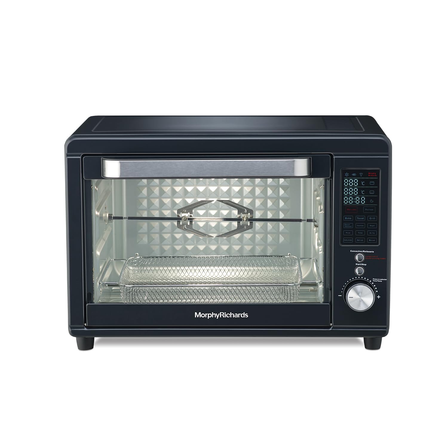 Morphy Richards Digital Otg|Capacity - 40 Litre With 13 Preset Menu|Rotisserie,Convection,In-Built Air-Fryer & Dehydrator Functi