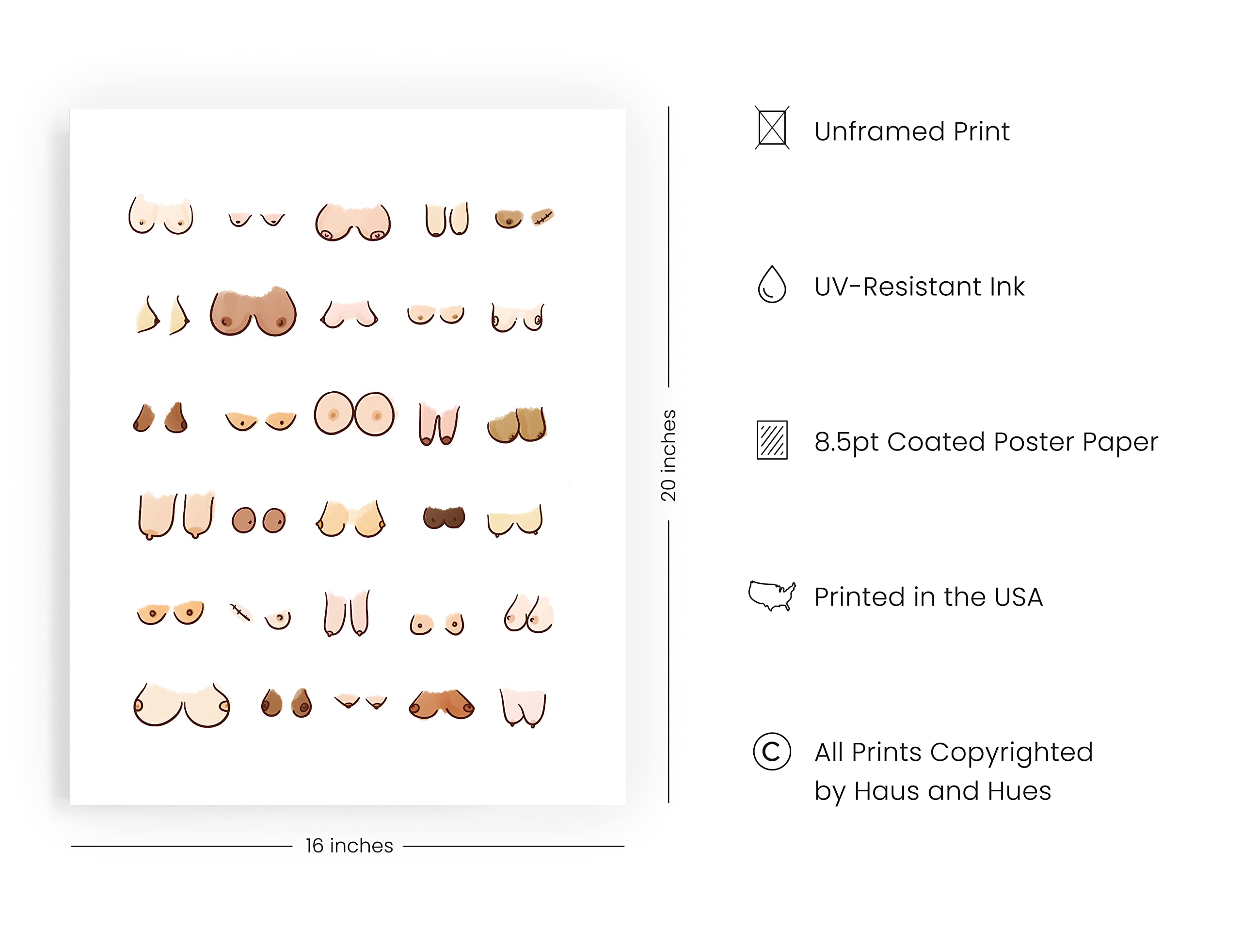 Haus And Hues Funny Bathroom Wall Art - Bathroom Wall Art Decor Bathroom Prints Funny Bathroom Art Posters Bathroom Artwork For