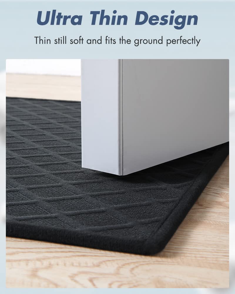 Amoami Ultra Thin Bathroom Rugs, Rubber Backed Bath Mats For Bathroom Non Slip, Absorbent Bathroom Mat For Floor, Shower, Sink(2