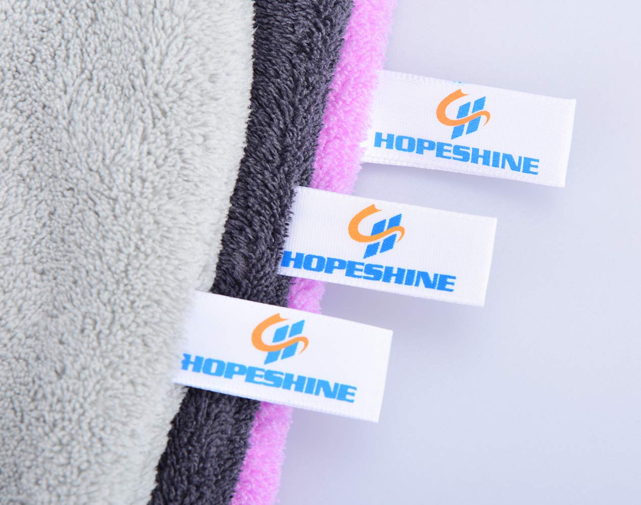 HOPESHINE Hair Drying Towel Twist Women's Soft Shower Microfiber Towels for Hair Turban Wrap Fast Drying Ultra Absorbent Cap Gre