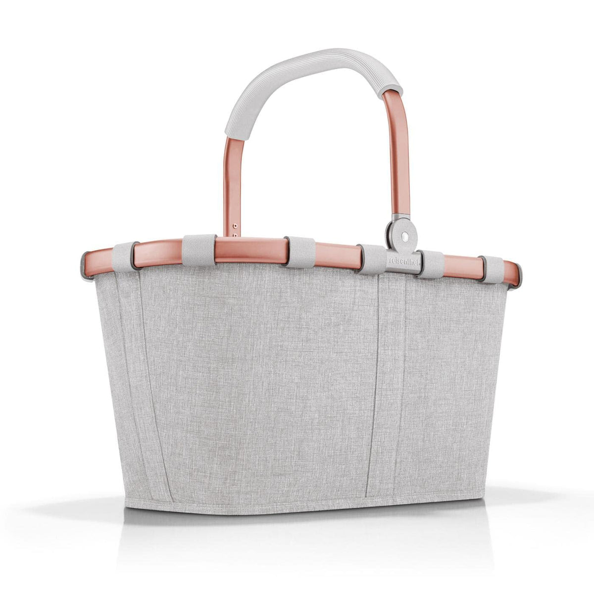 Reisenthel Carrybag Twist Sky Rose - Sturdy Shopping Basket With Plenty Of Storage Space And Practical Inner Pocket - Elegant An