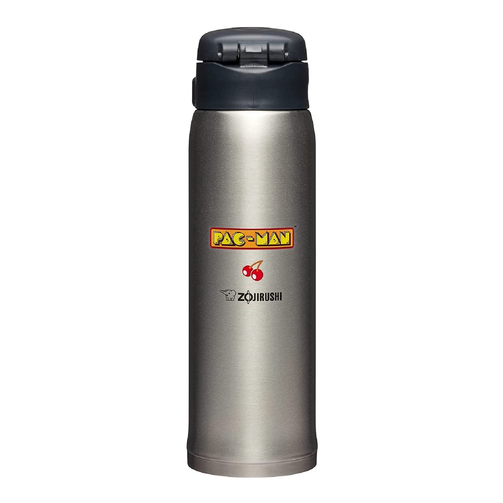 Zojirushi Sm-She48Paxa Stainless Steel Mug (16 Oz, Pac-Man Stainless)