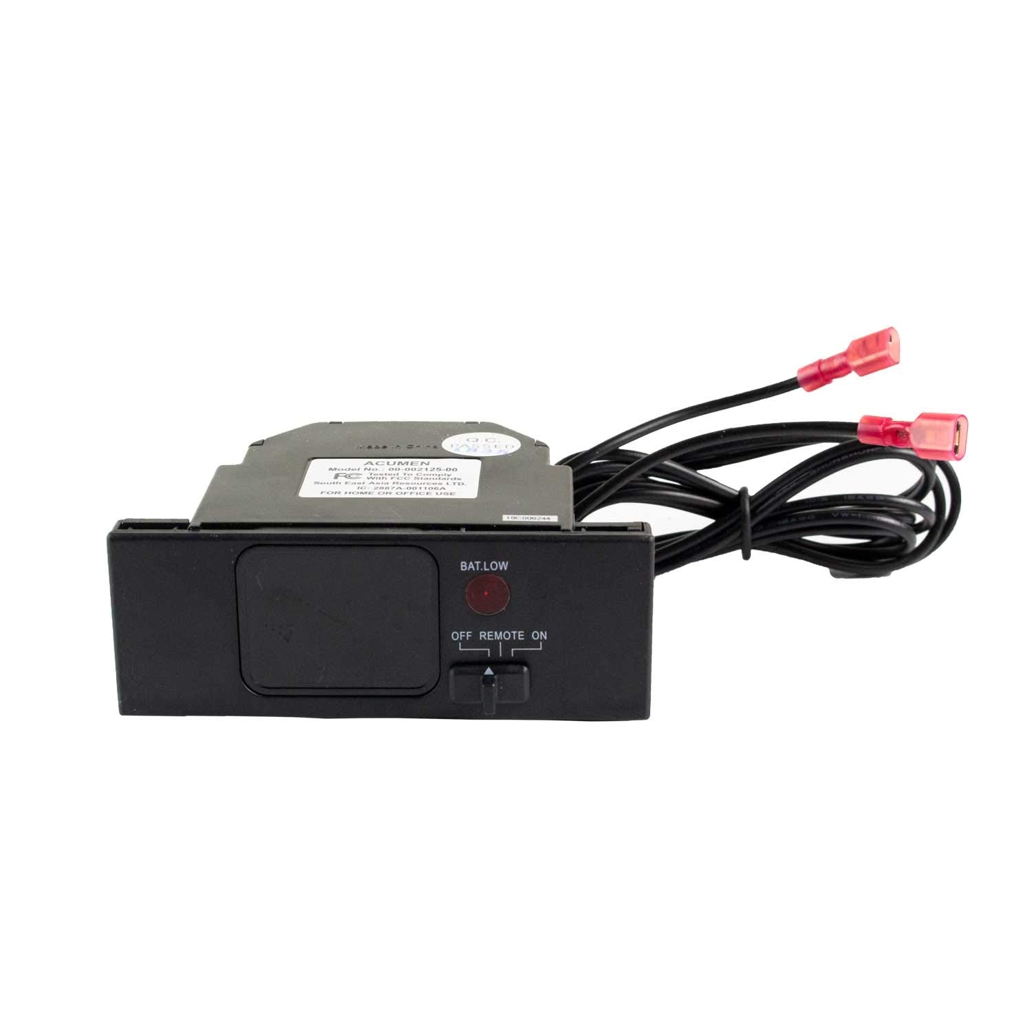 Acumen Timer/Thermostat Fireplace Remote Control Without Heat Shield (RCK-KS)