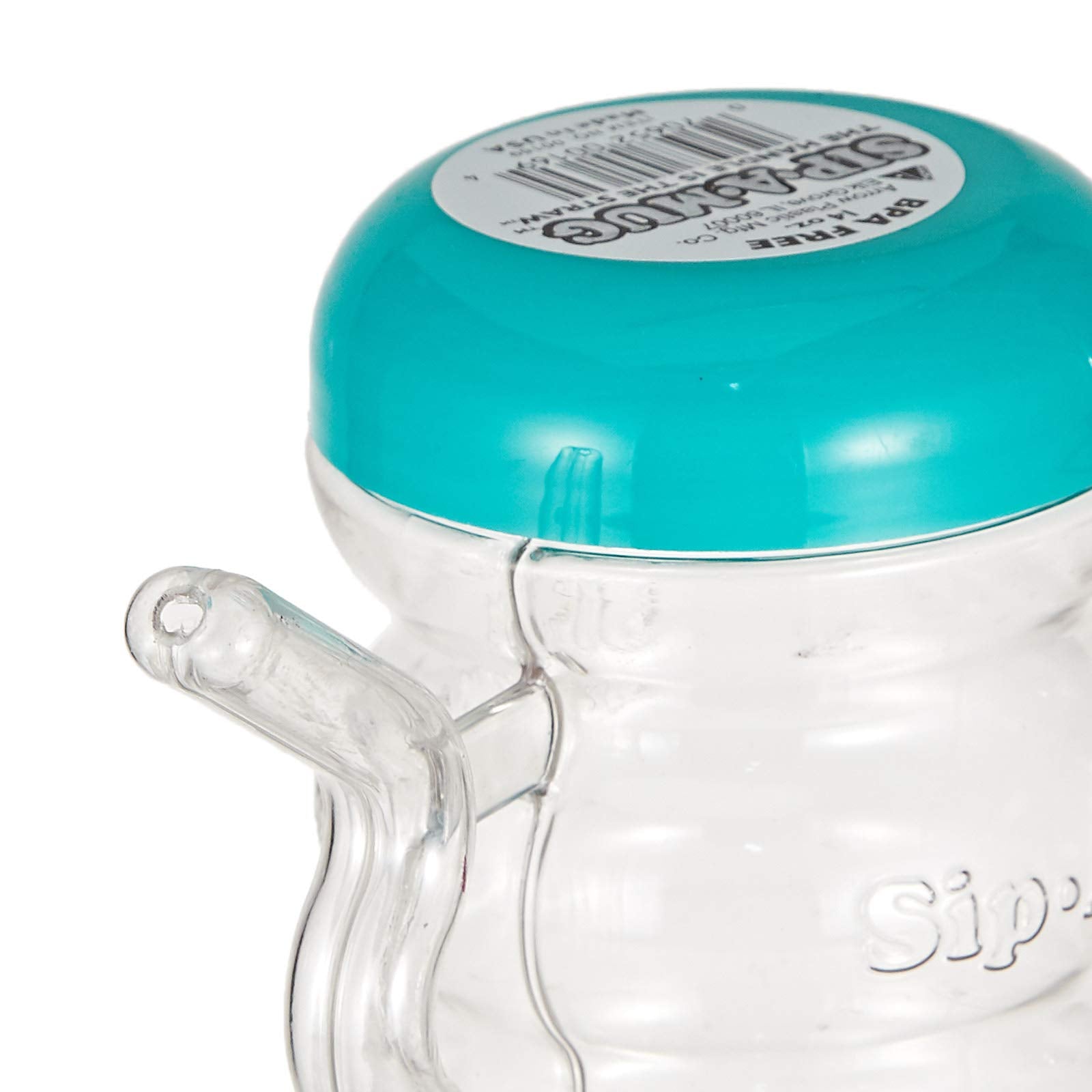 Arrow Plastic Sip-A-Mug, BPA-Free, Clear, One Size (Pack of 1), Model 657778